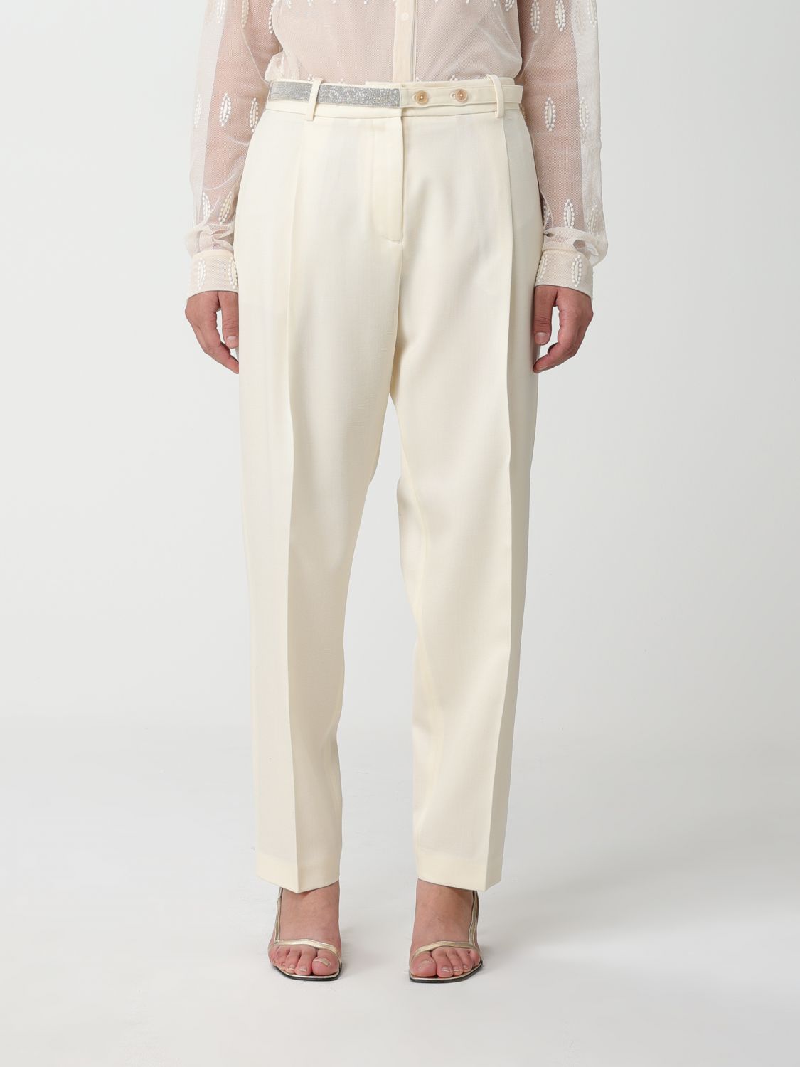 Fabiana Filippi Trousers FABIANA FILIPPI Woman colour White