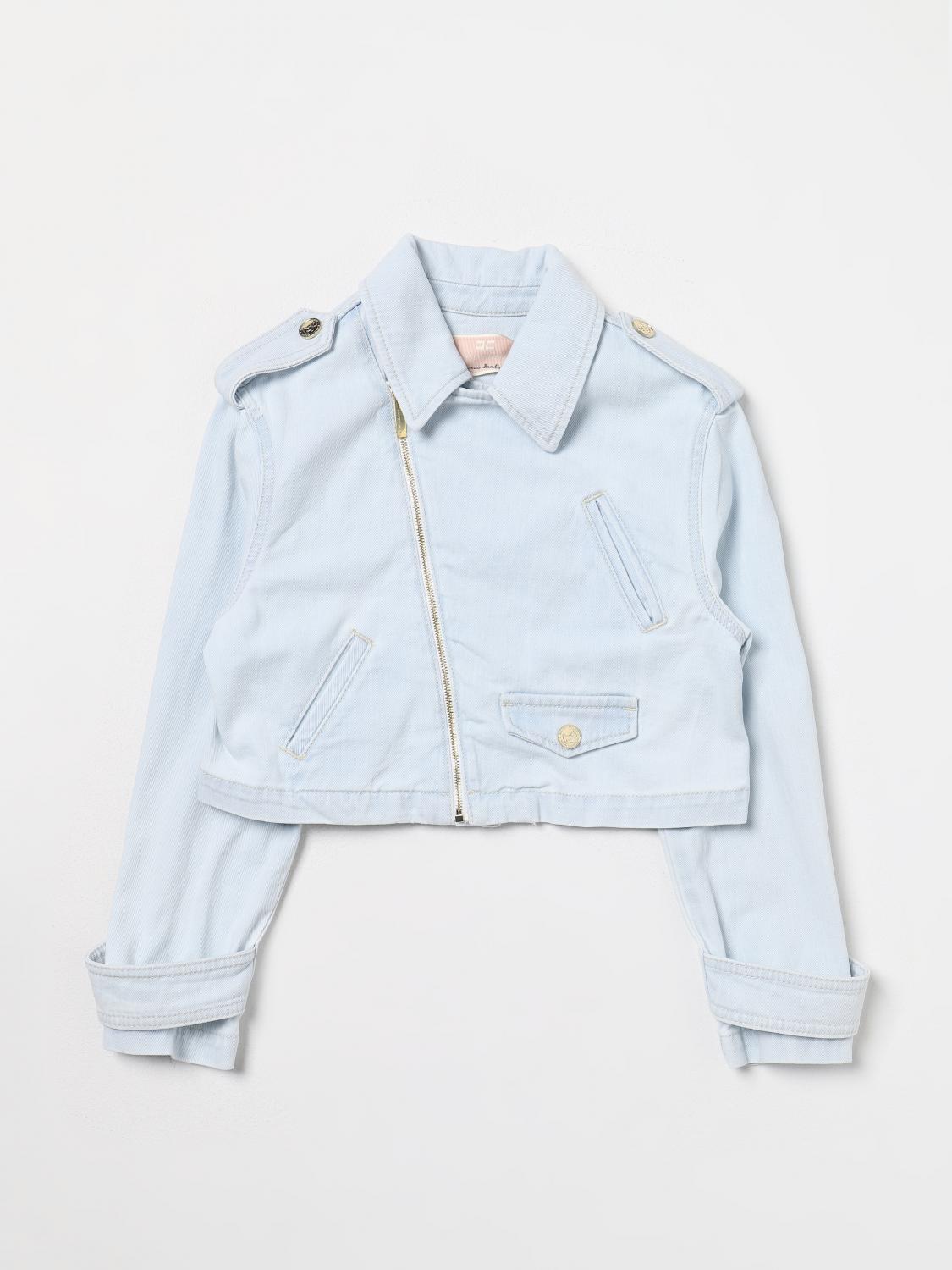 Elisabetta Franchi La Mia Bambina Jacket ELISABETTA FRANCHI LA MIA BAMBINA Kids colour Denim