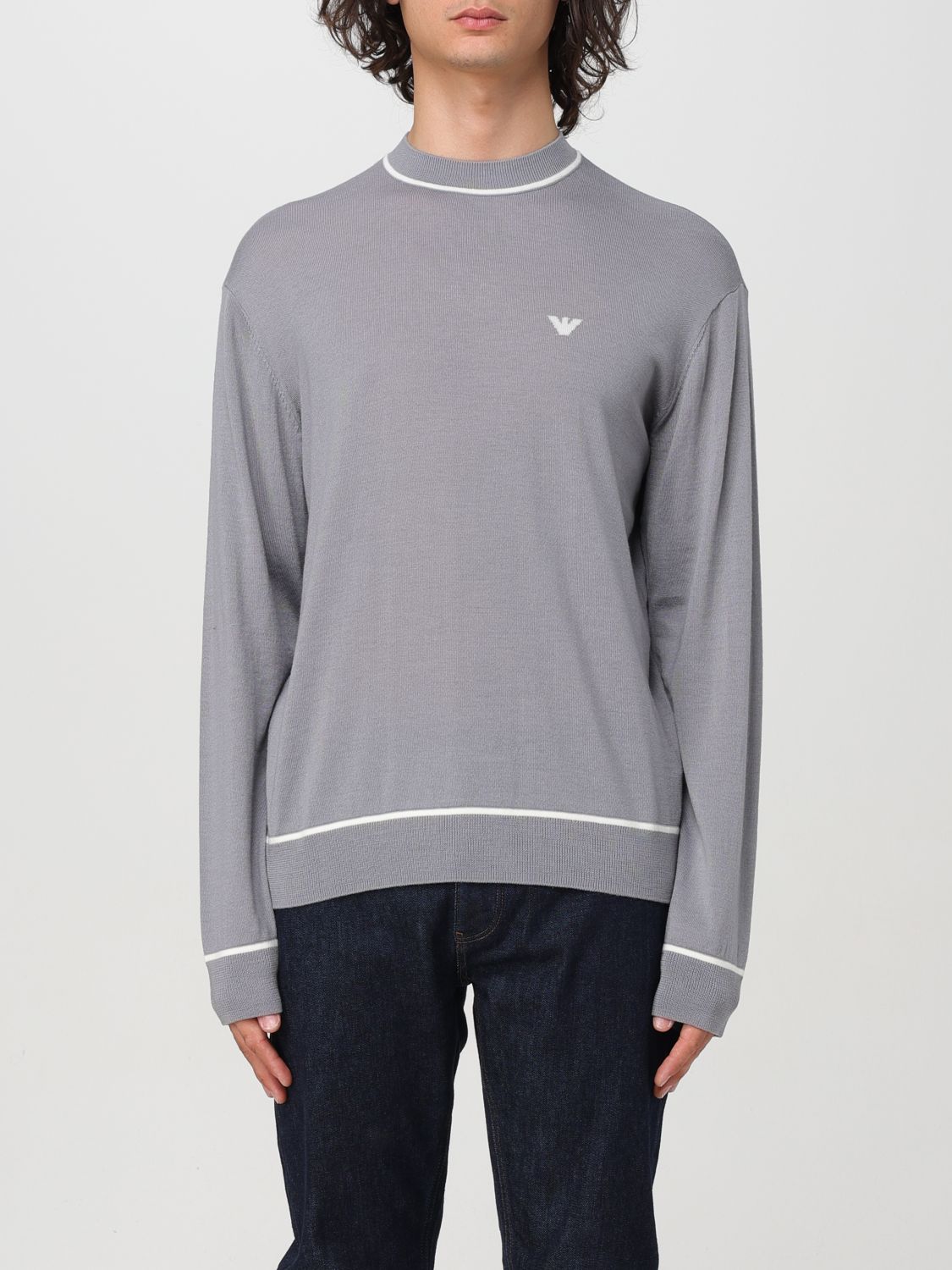 Emporio Armani Sweater EMPORIO ARMANI Men color Grey