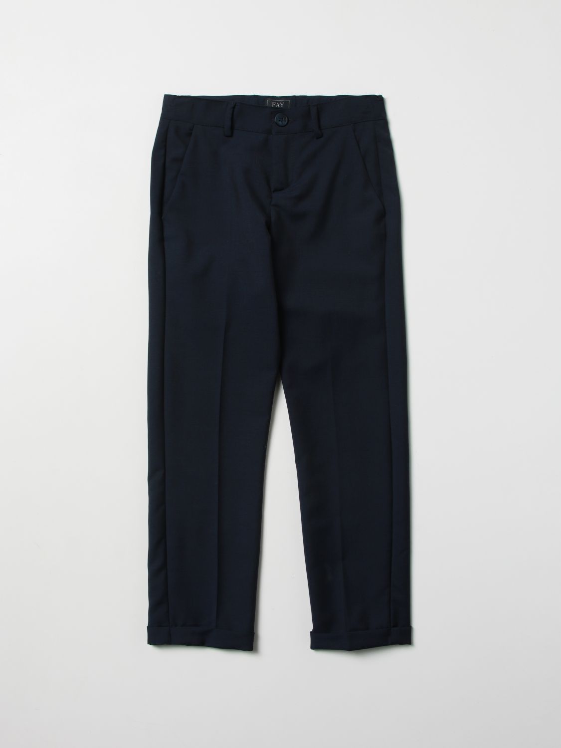 Fay Trousers FAY Kids colour Blue