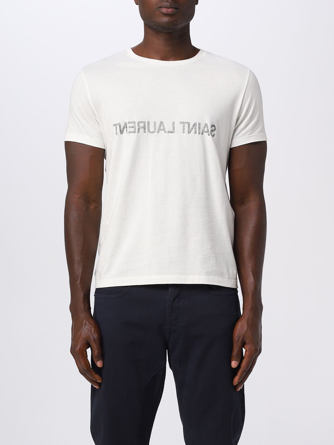 Saint Laurent T-Shirt SAINT LAURENT Men colour Natural