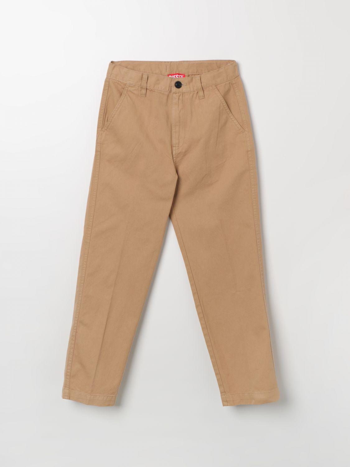 Diesel Trousers DIESEL Kids colour Beige