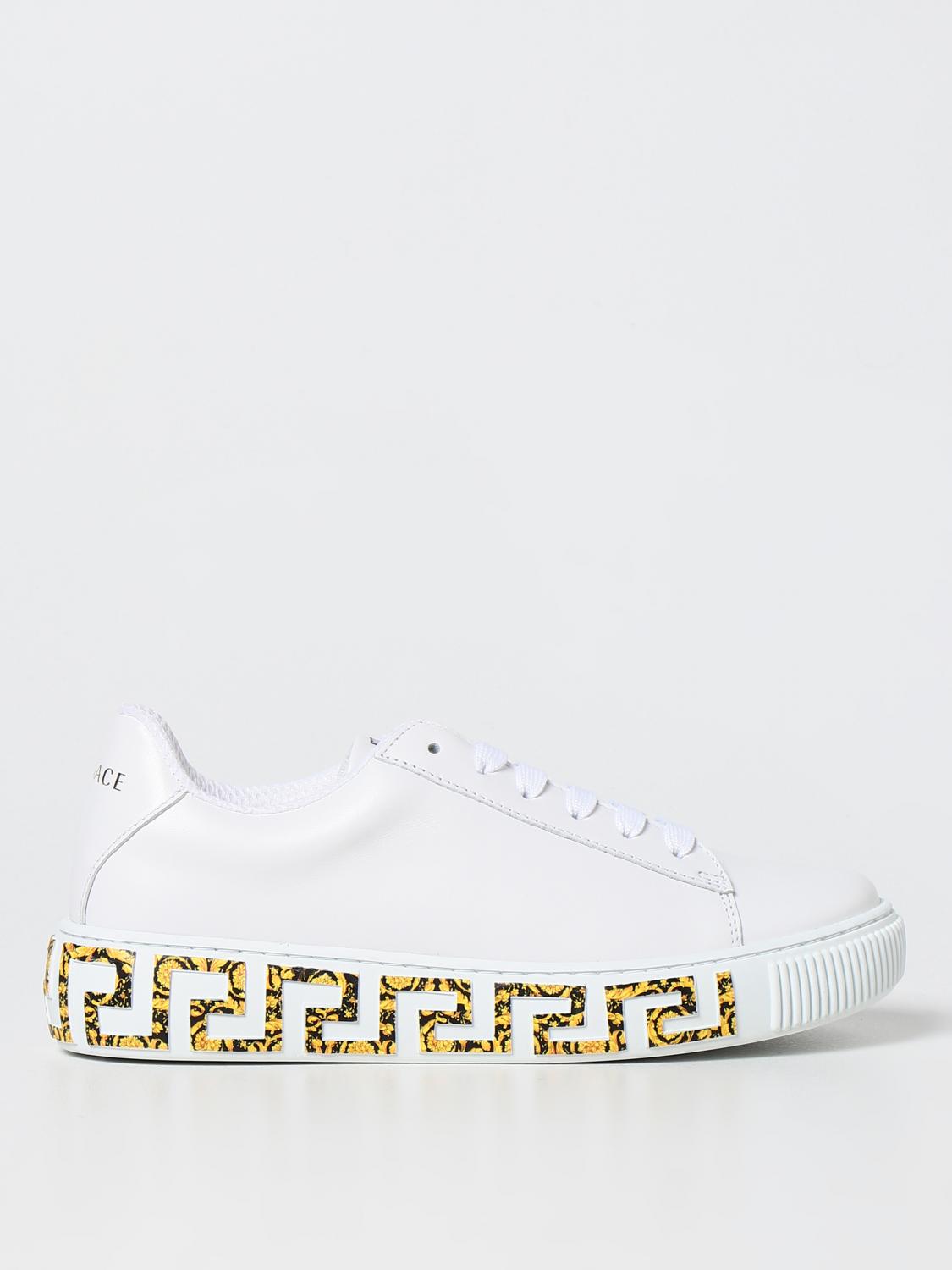 Young Versace Versace Young sneakers in leather