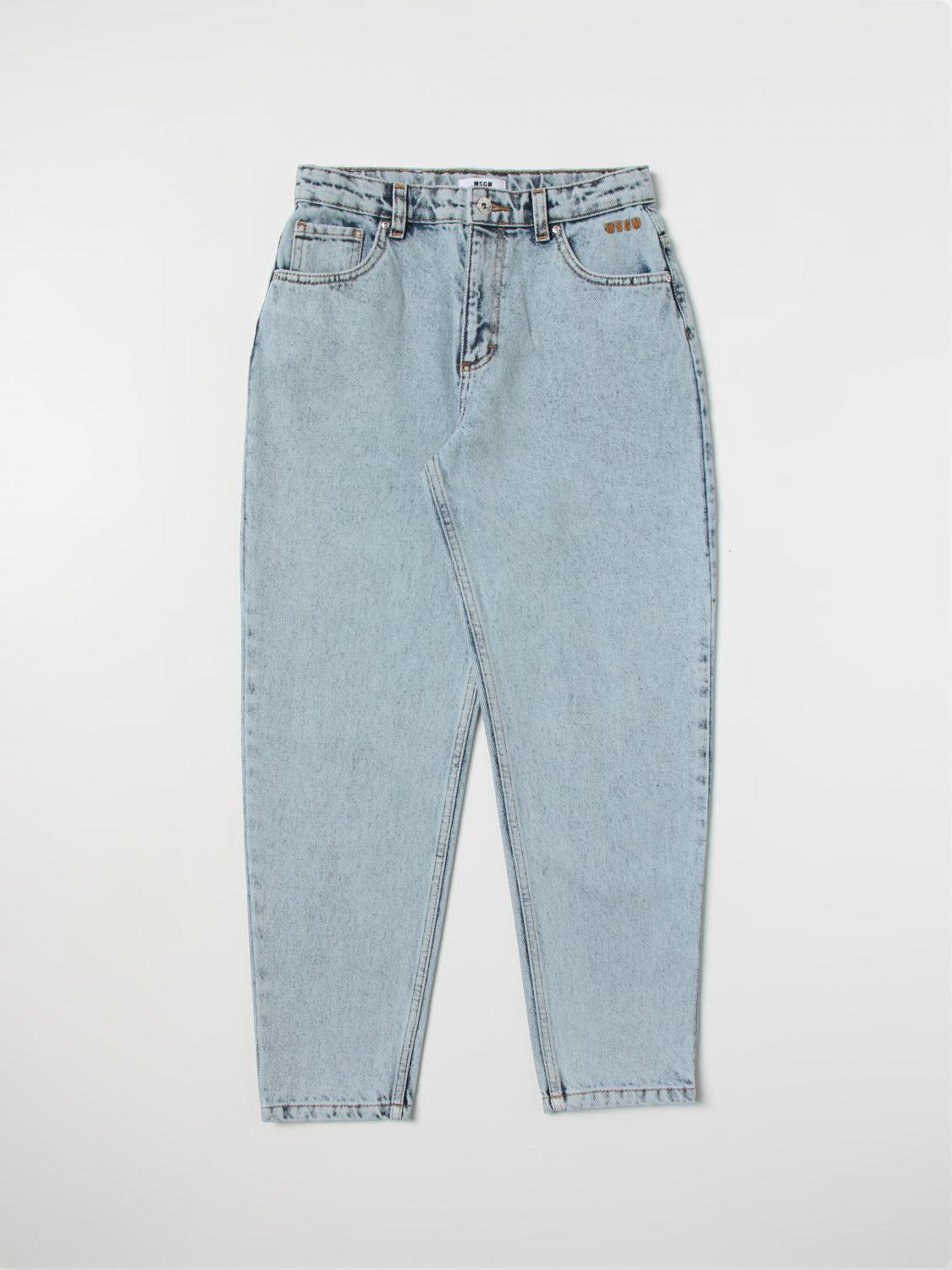 Msgm Kids Jeans MSGM KIDS Kids colour Blue