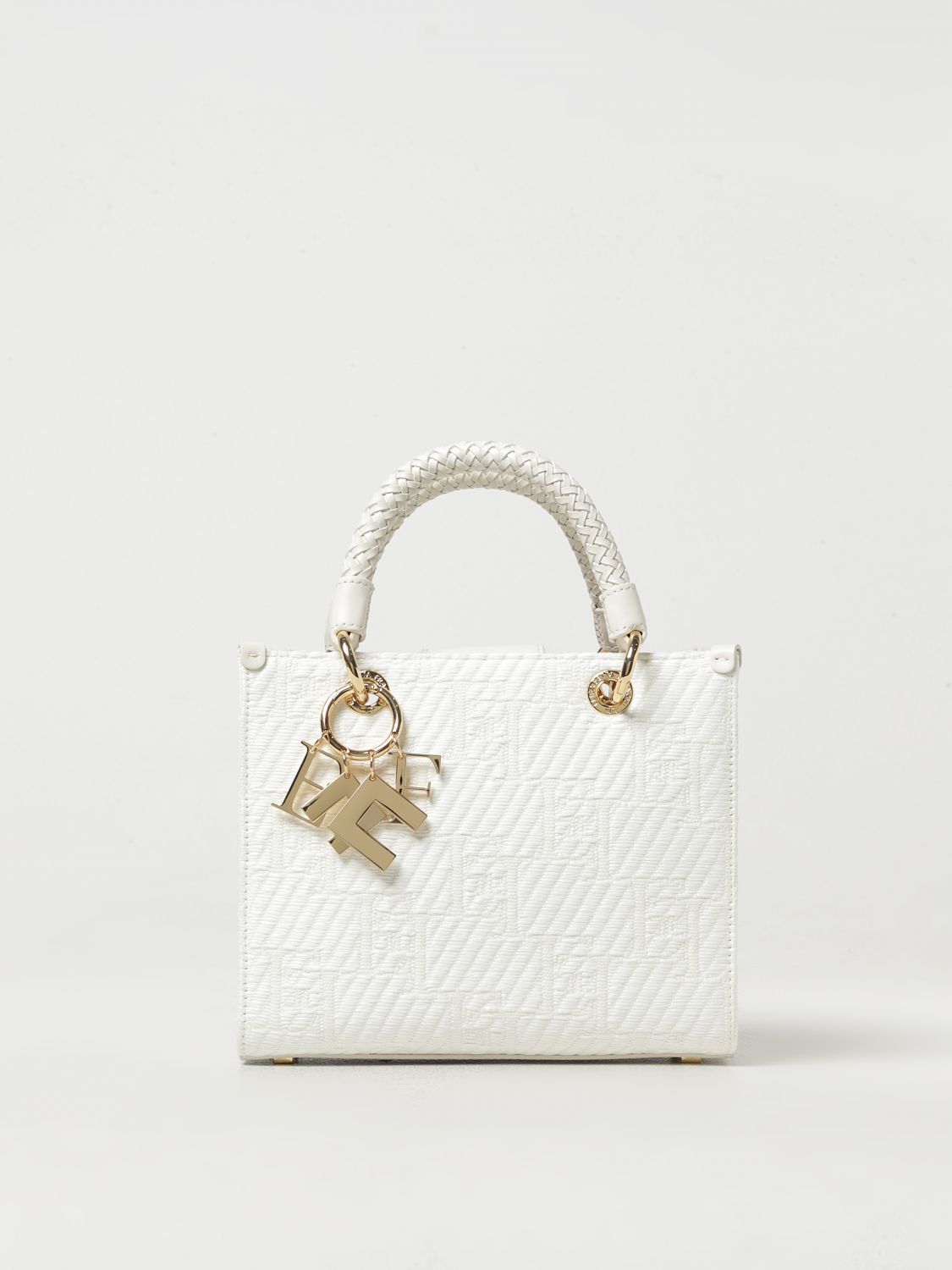 Elisabetta Franchi Tote Bags ELISABETTA FRANCHI Woman colour White