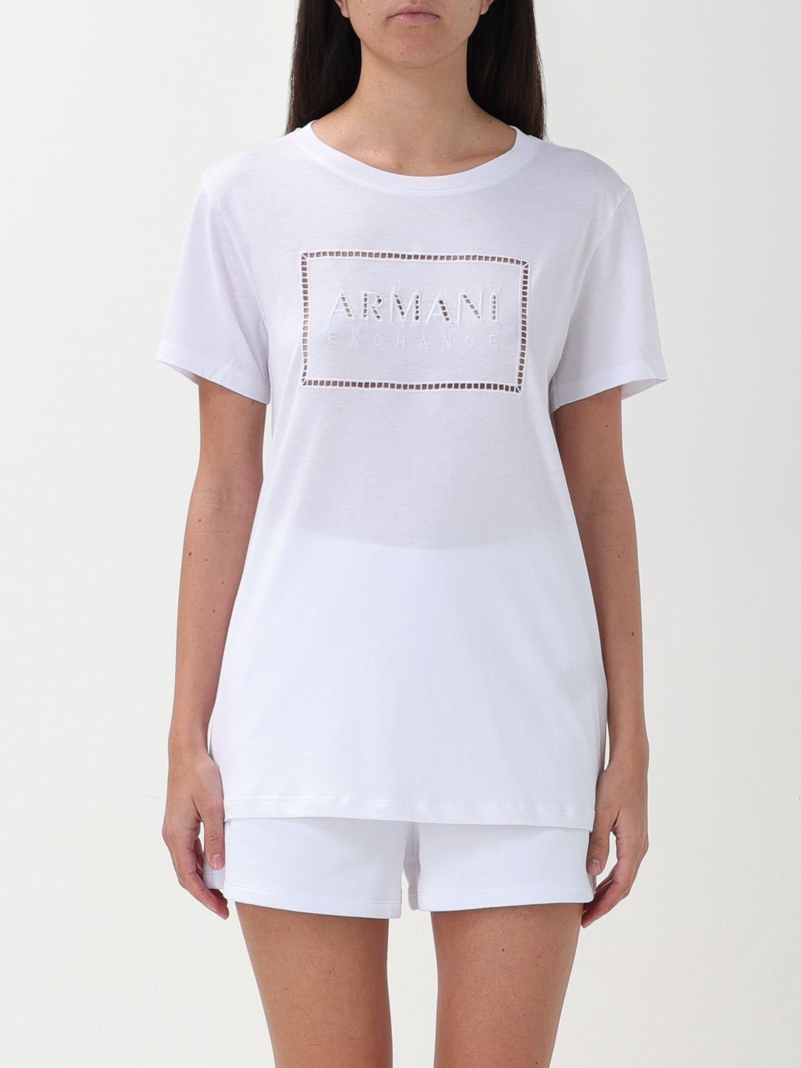 Armani Exchange T-Shirt ARMANI EXCHANGE Woman colour White