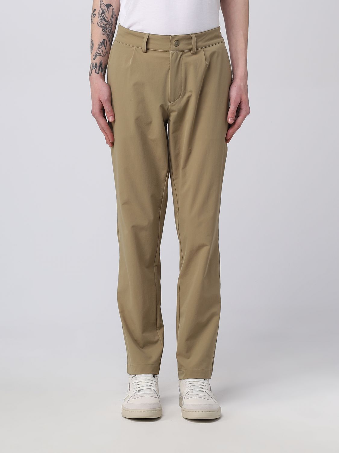 K-Way Trousers K-WAY Men colour Beige