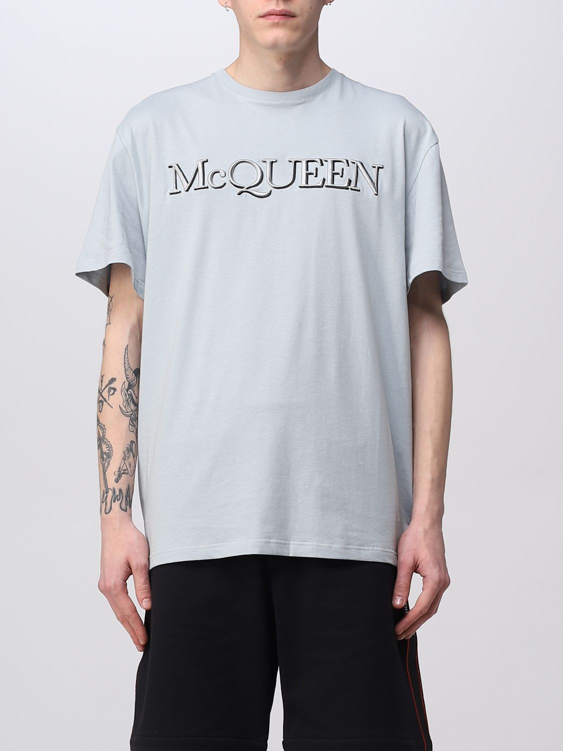 Alexander McQueen T-Shirt ALEXANDER MCQUEEN Men colour Grey