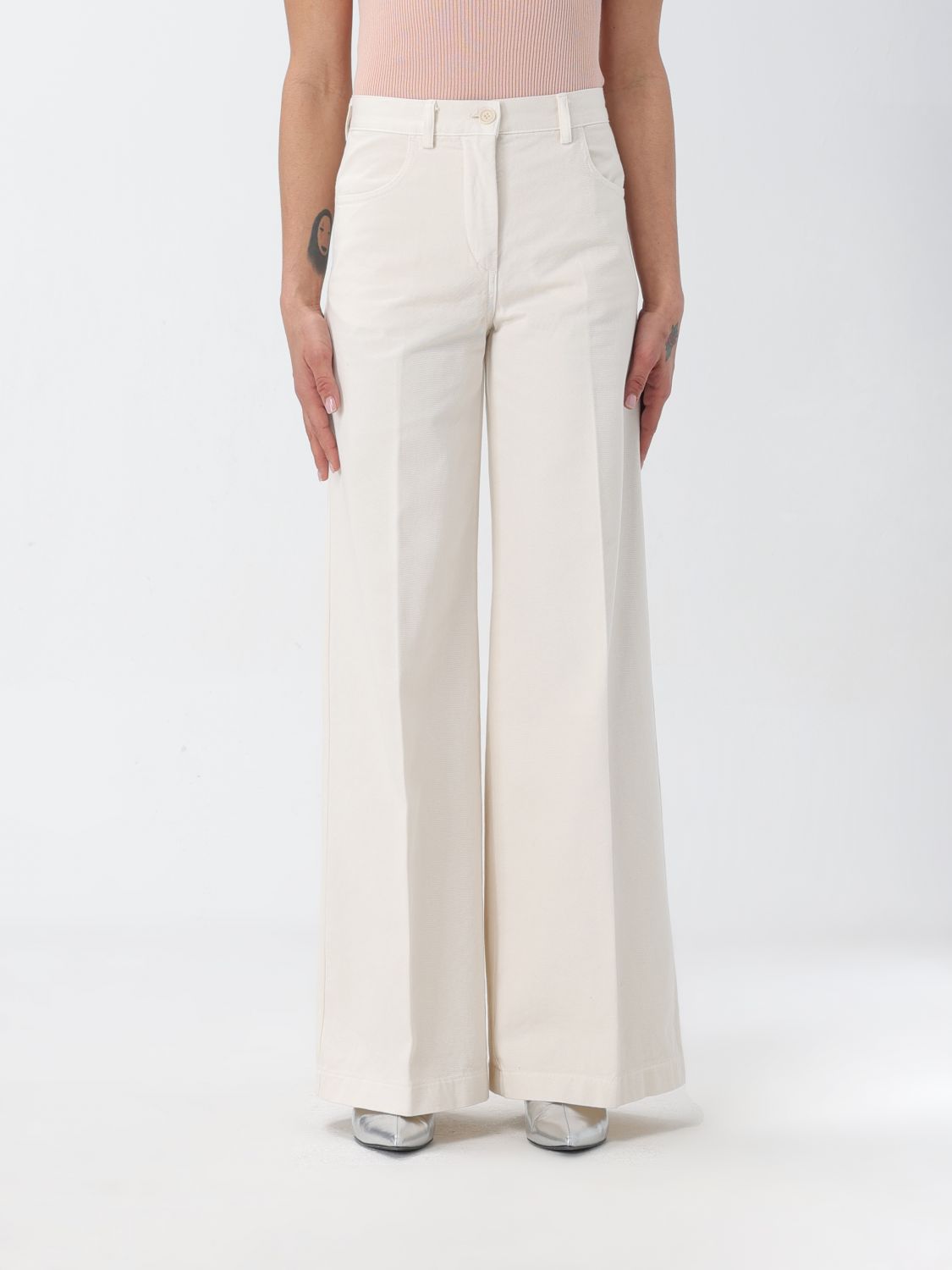 Aspesi Trousers ASPESI Woman colour White