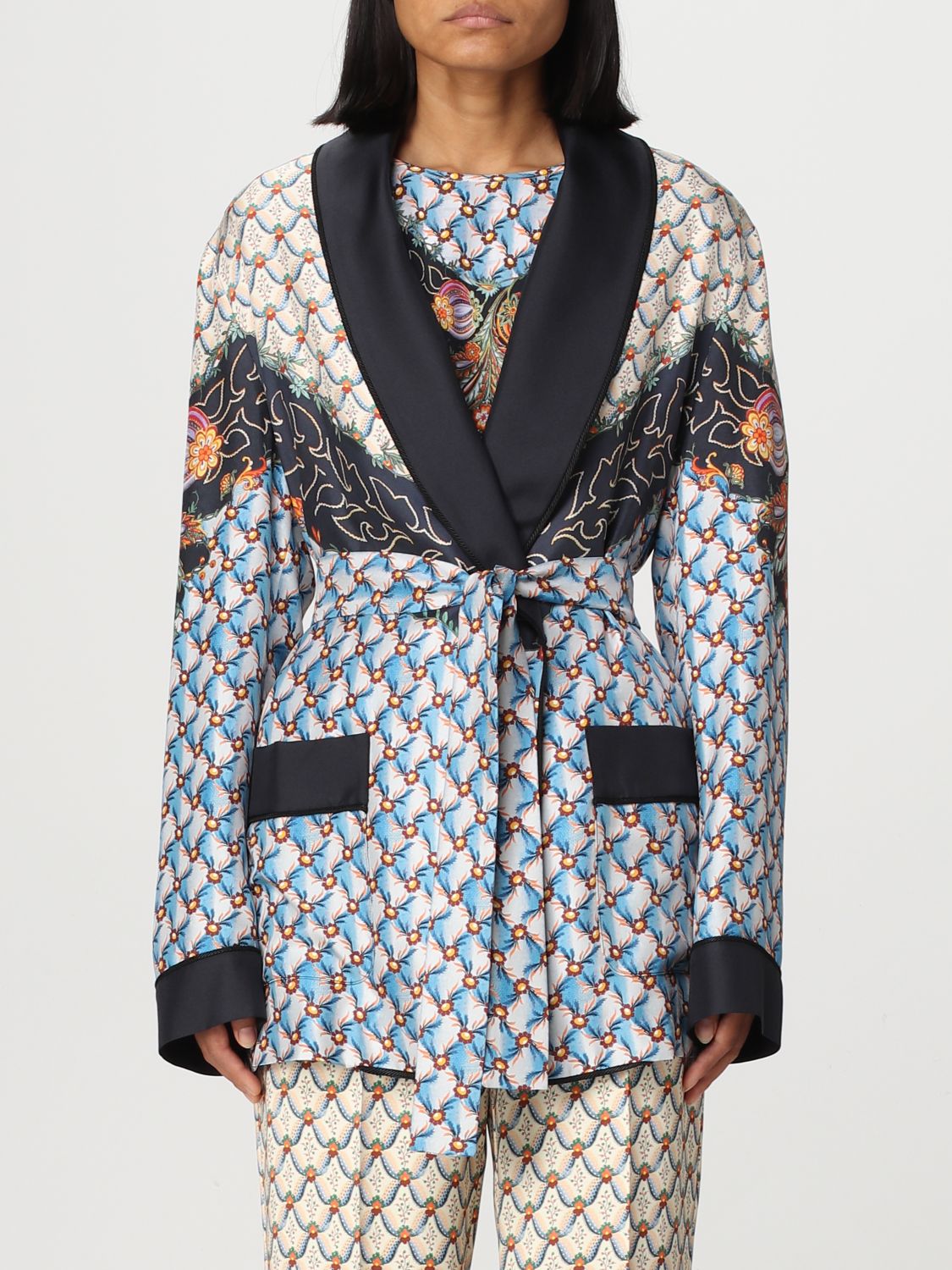 Etro Jacket ETRO Woman colour Black 1