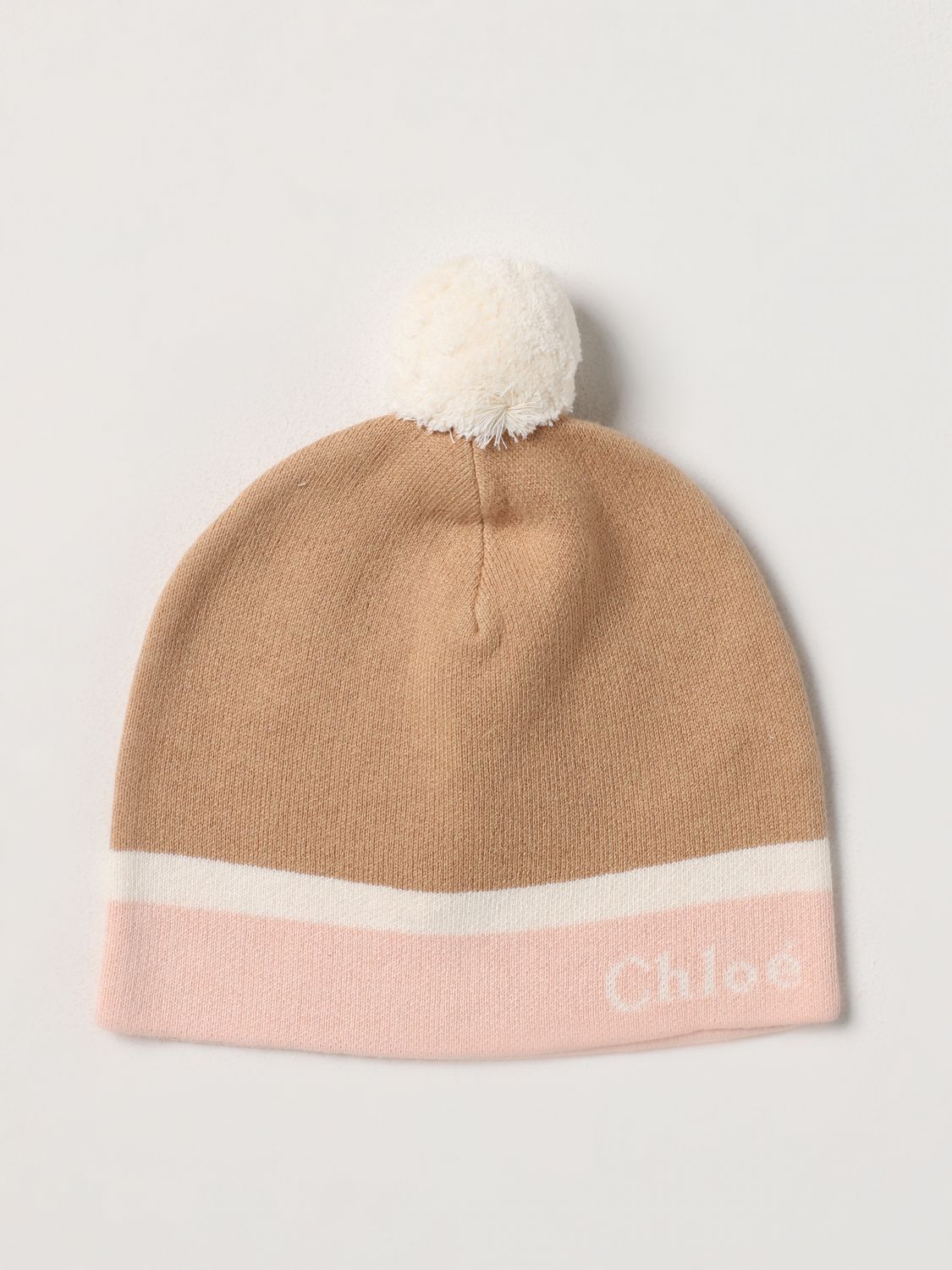 Chloé Girls' Hats CHLOÉ Kids colour Yellow Cream