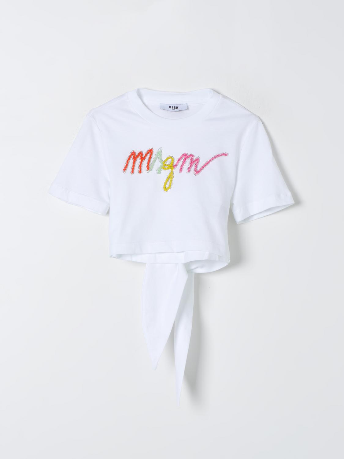 Msgm Kids T-Shirt MSGM KIDS Kids colour White