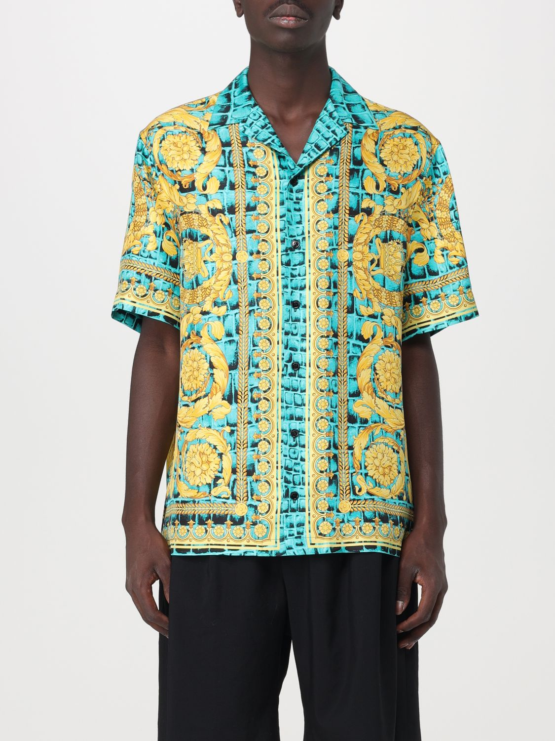 Versace Shirt VERSACE Men colour Green