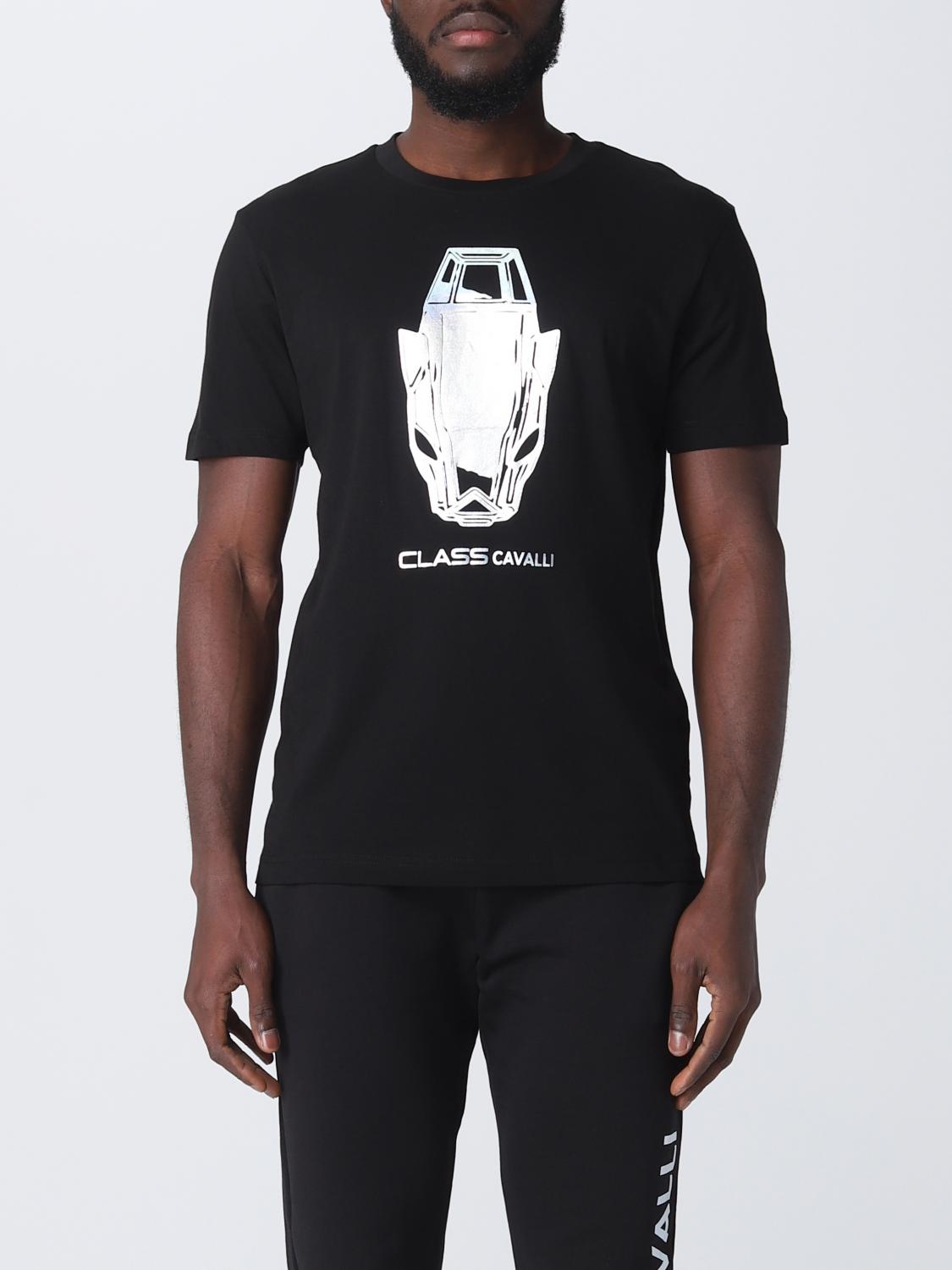 Class Roberto Cavalli T-Shirt CLASS ROBERTO CAVALLI Men colour Black