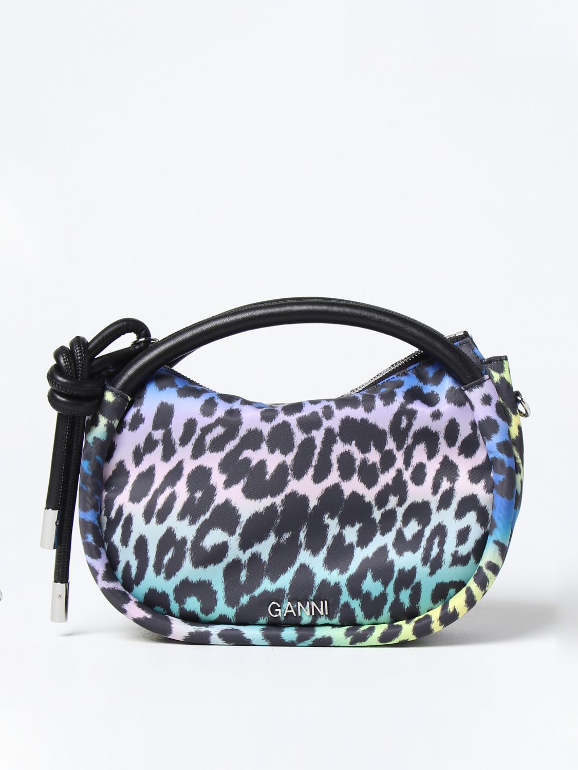 Ganni Crossbody Bags GANNI Woman colour Multicolor