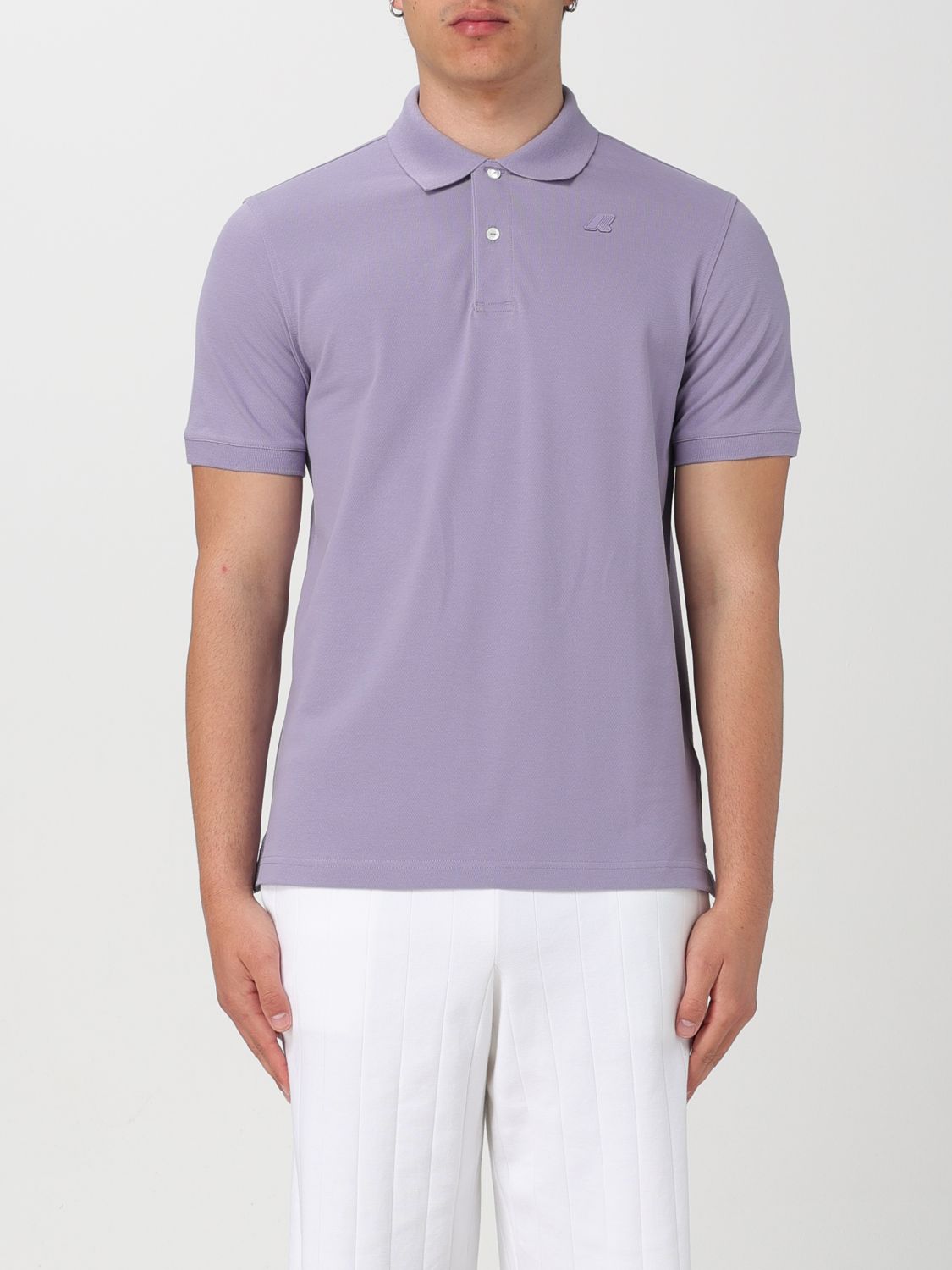 K-Way Polo Shirt K-WAY Men colour Lilac