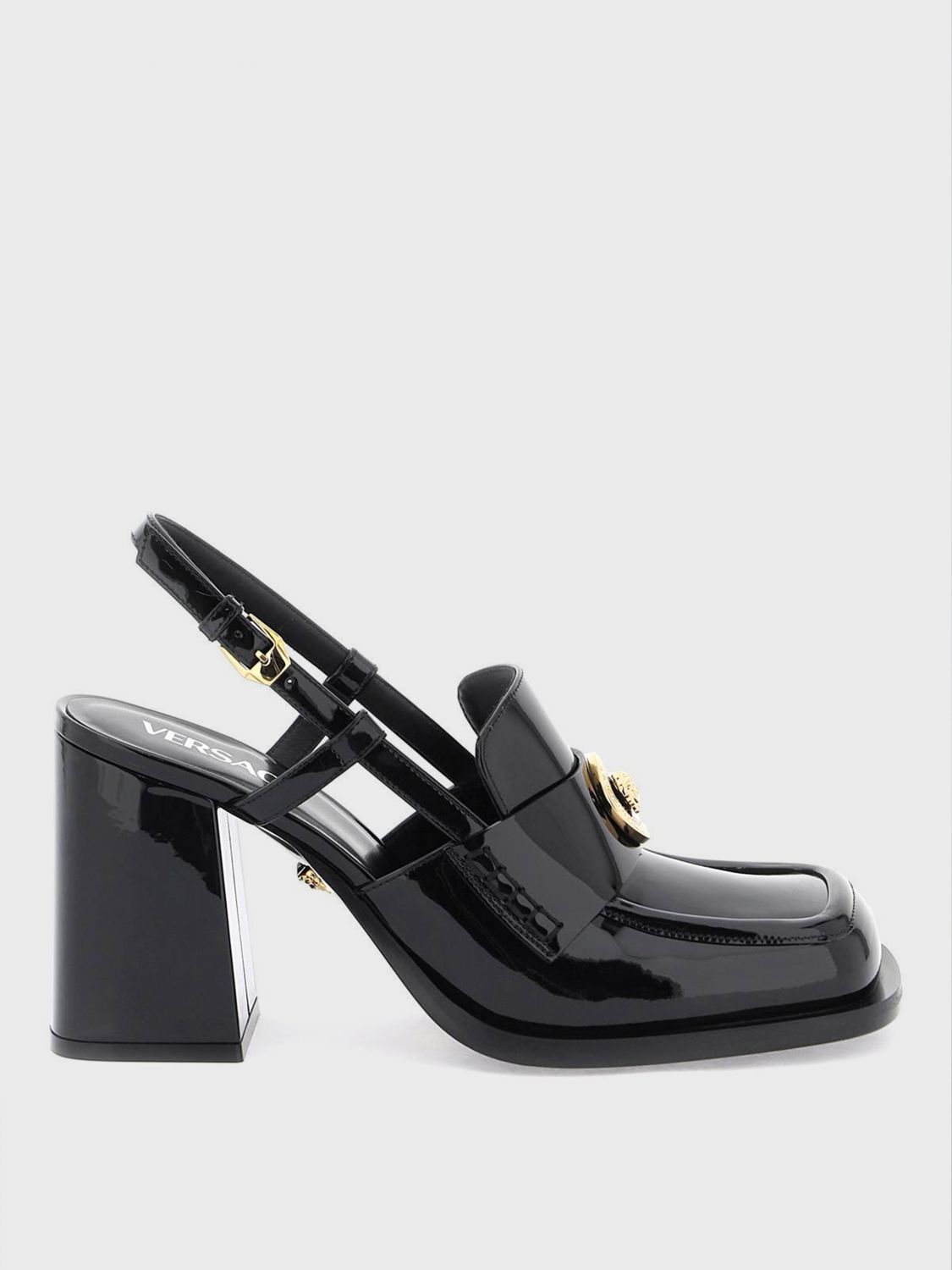 Versace High Heel Shoes VERSACE Woman colour Black