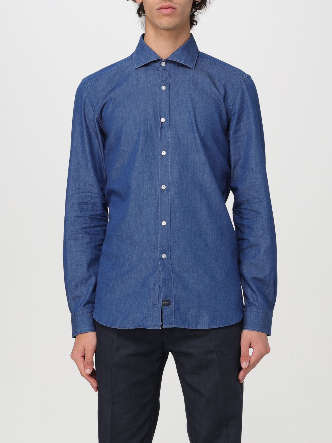 Fay Shirt FAY Men colour Stone Washed