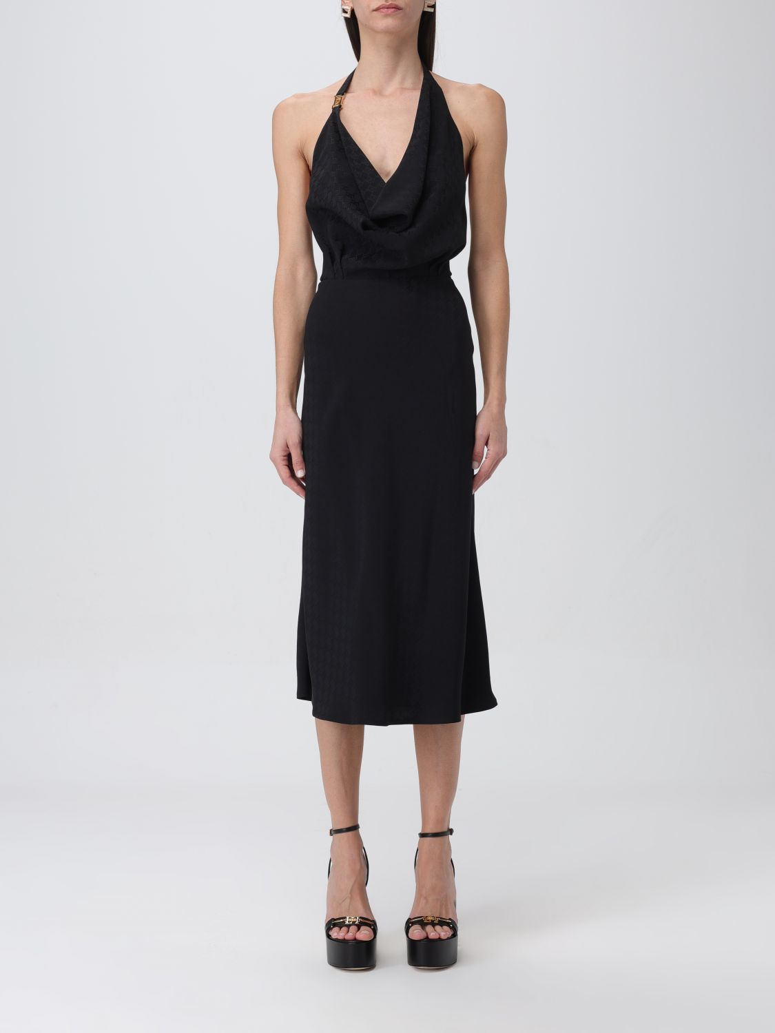 Elisabetta Franchi Dress ELISABETTA FRANCHI Woman colour Black