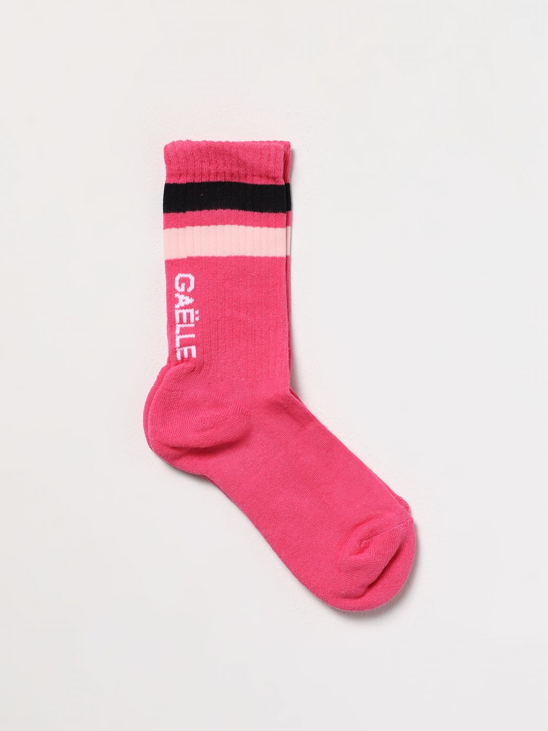 Gaëlle Paris Socks GAËLLE PARIS Woman colour Fuchsia