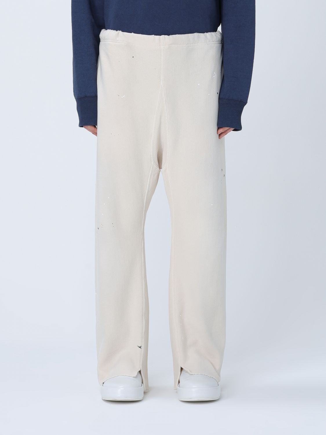 Maison Margiela Trousers MAISON MARGIELA Men colour Yellow Cream