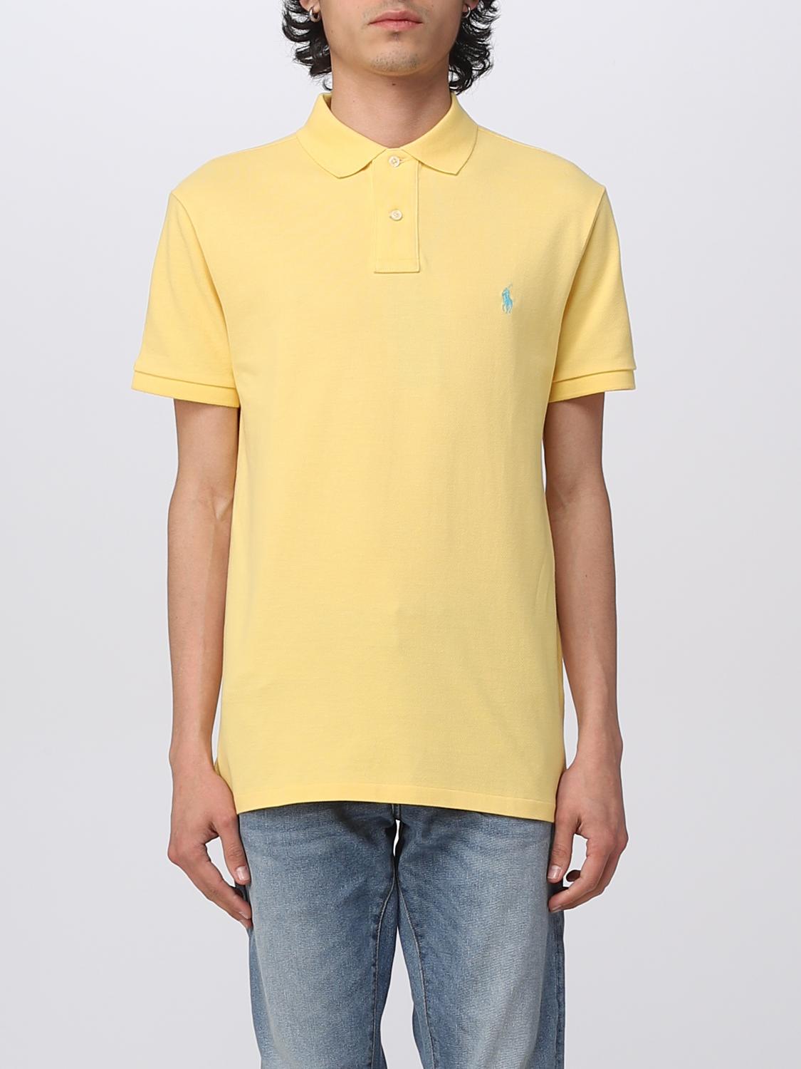 Polo Ralph Lauren Polo Shirt POLO RALPH LAUREN Men colour Yellow