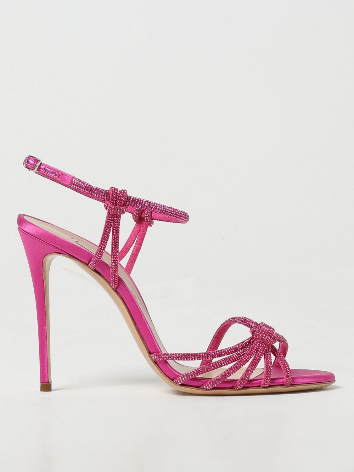 Casadei Heeled Sandals CASADEI Woman colour Fuchsia