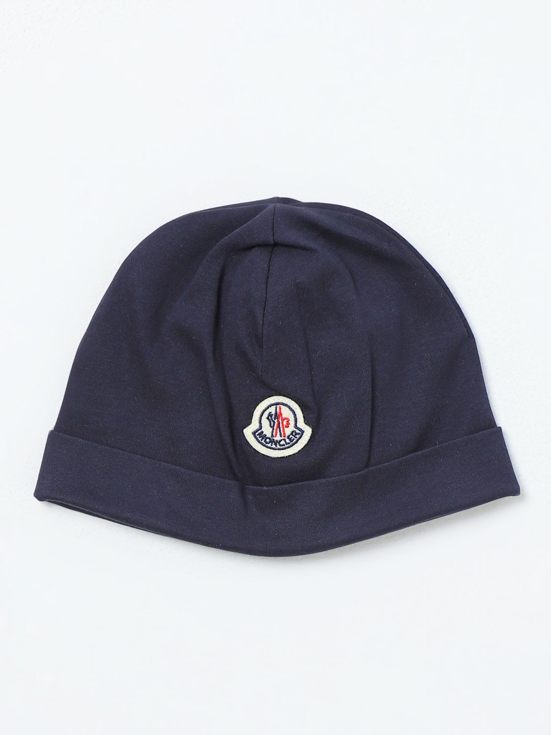 Moncler Hat MONCLER Kids colour Blue