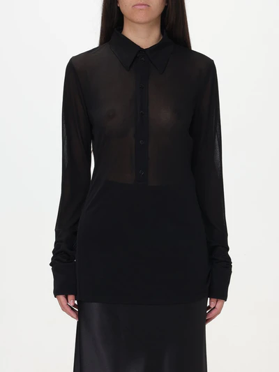 Saint Laurent Shirt SAINT LAURENT Woman colour Black