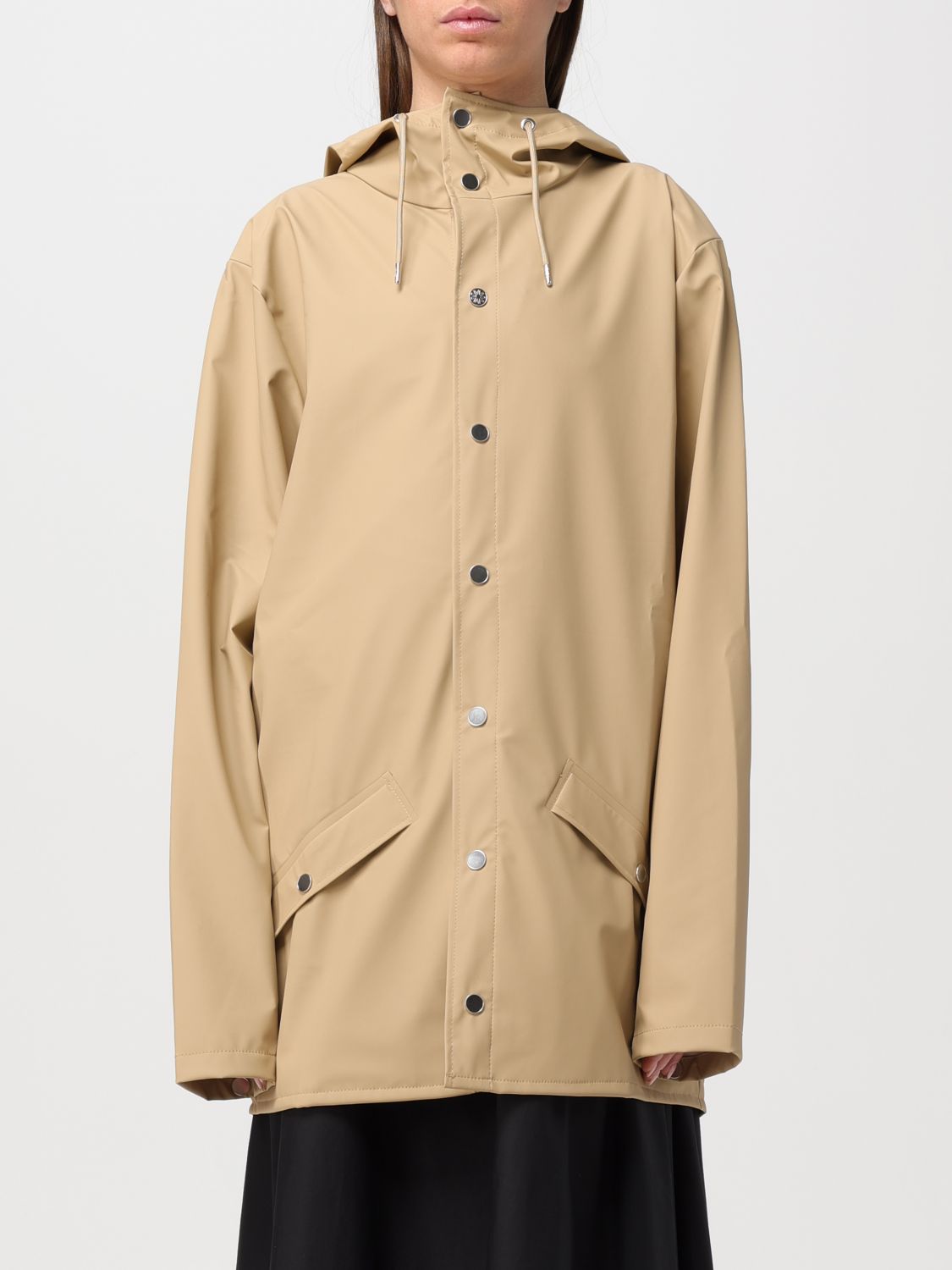 Rains Jacket RAINS Woman colour Sand