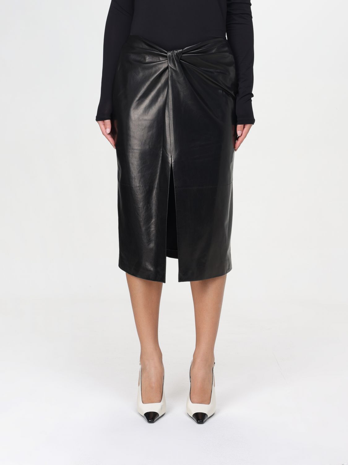 Saint Laurent Skirt SAINT LAURENT Woman colour Black