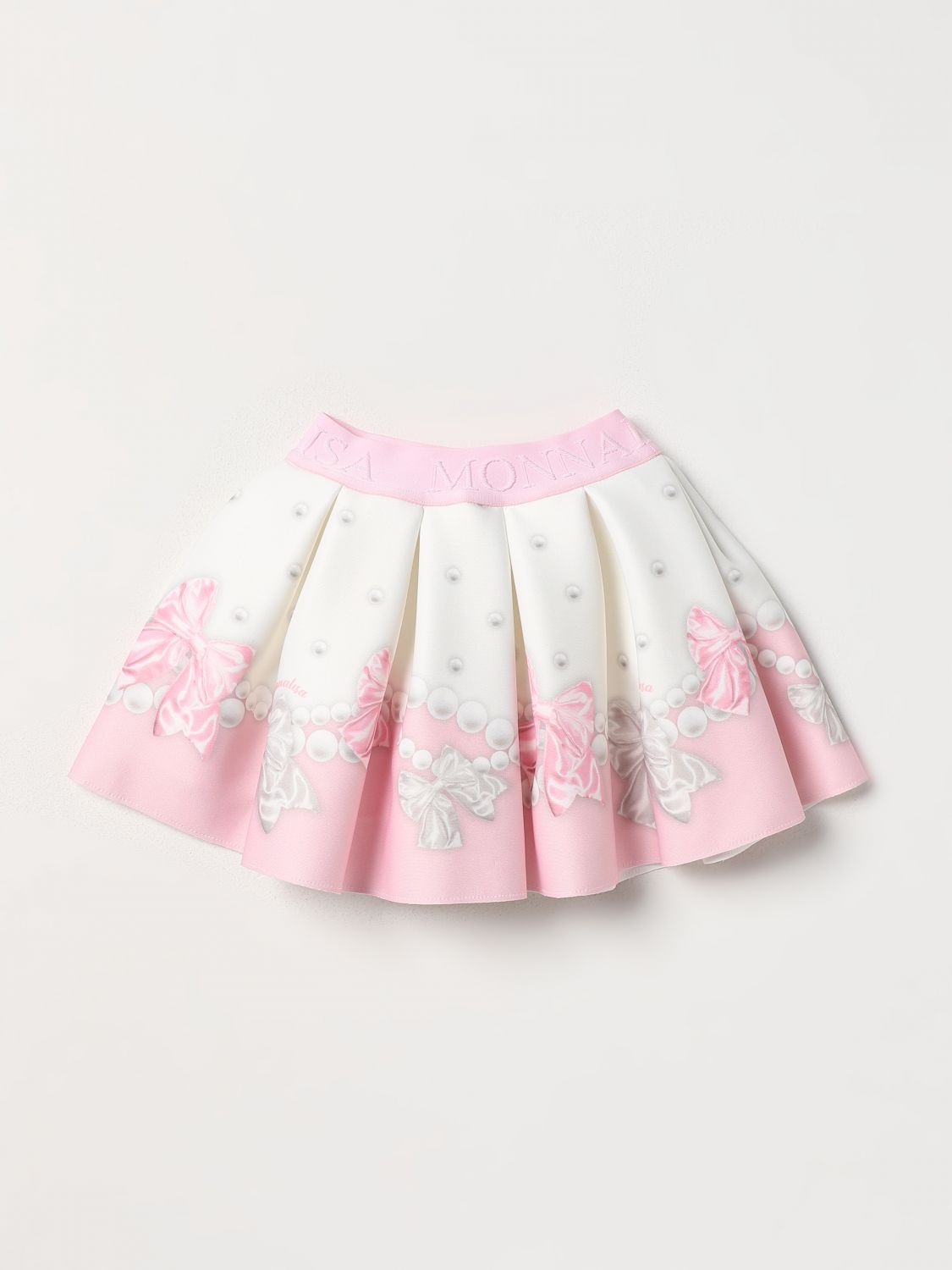 Monnalisa Skirt MONNALISA Kids colour Yellow Cream