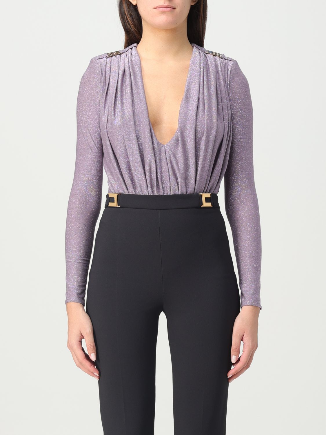 Elisabetta Franchi Body ELISABETTA FRANCHI Woman colour Lavender