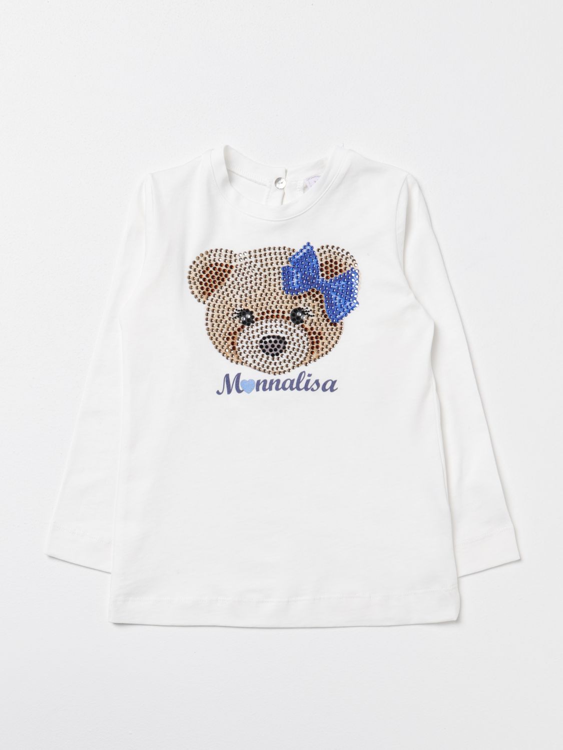 Monnalisa T-Shirt MONNALISA Kids colour White