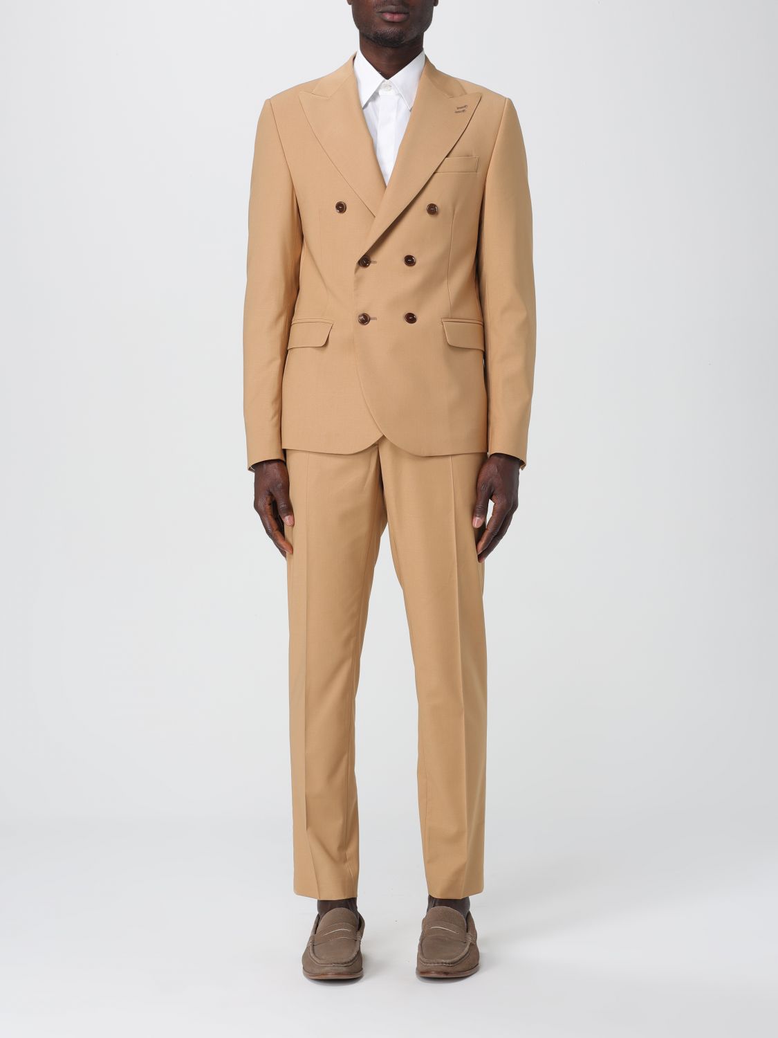 Daniele Alessandrini Suit DANIELE ALESSANDRINI Men colour Camel