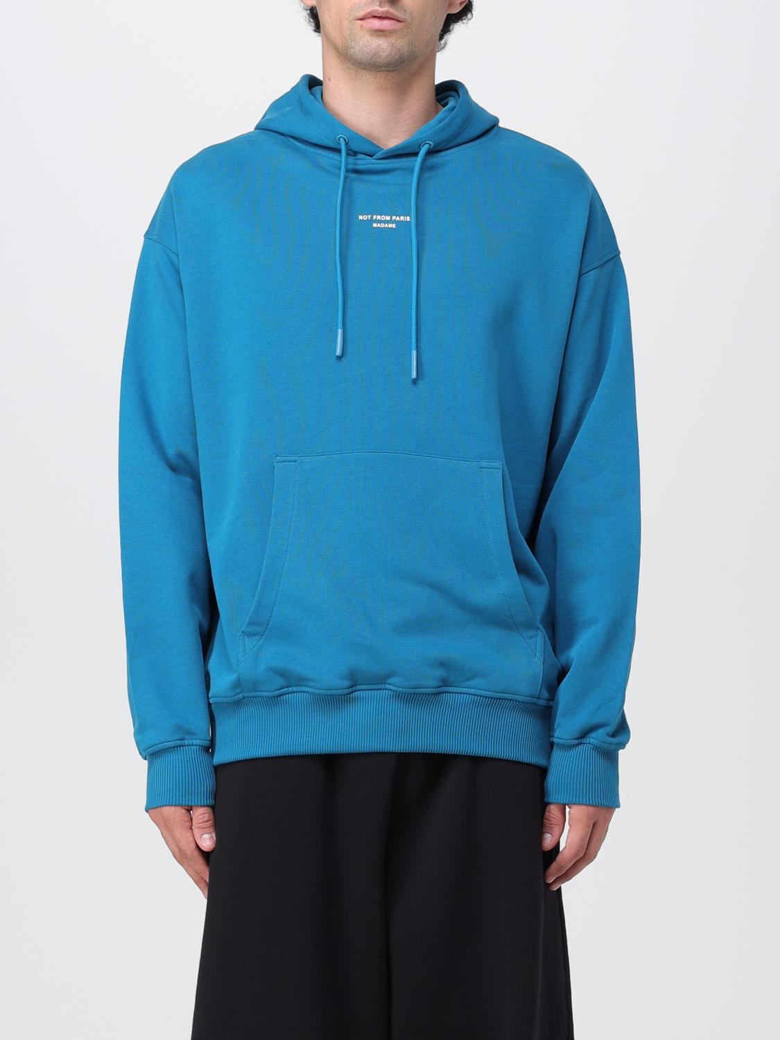 Drôle de Monsieur Sweatshirt DROLE DE MONSIEUR Men colour Blue