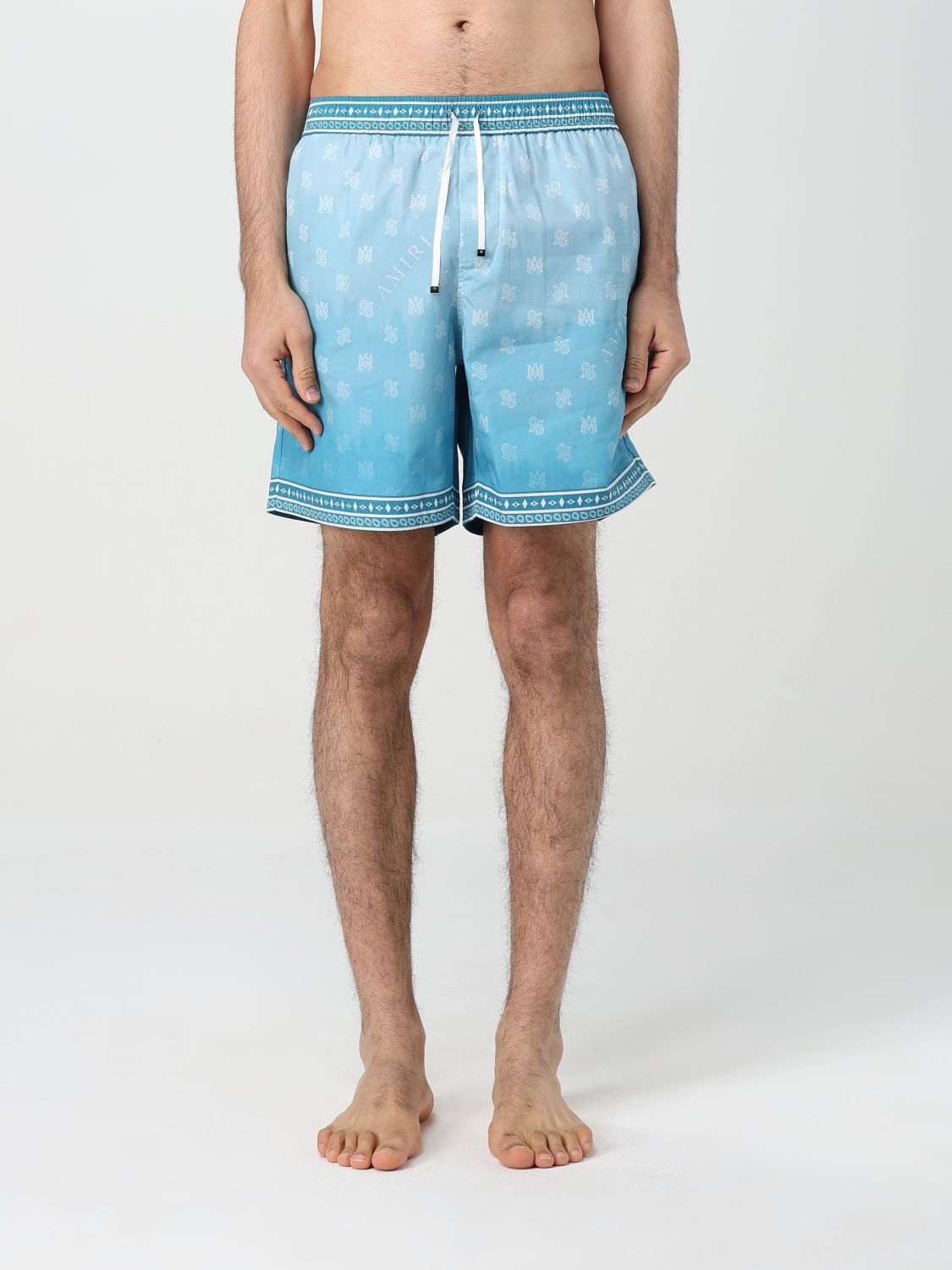 Amiri Short AMIRI Men colour Gnawed Blue