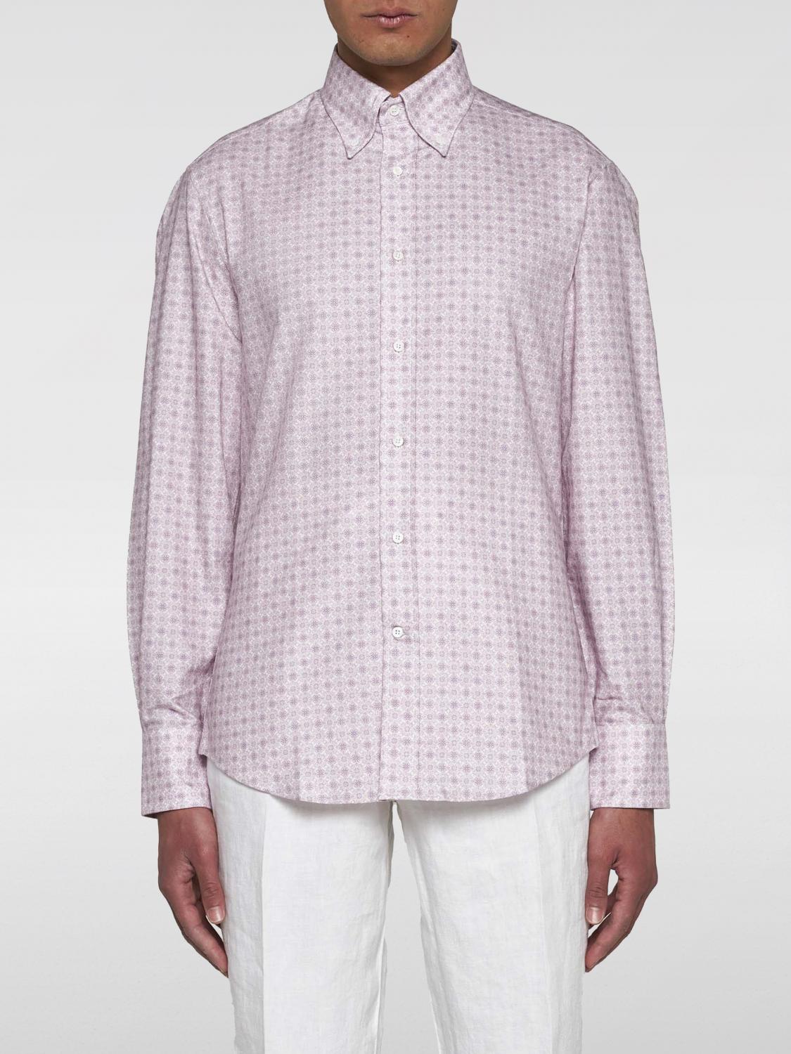 Brunello Cucinelli Shirt BRUNELLO CUCINELLI Men color Pink