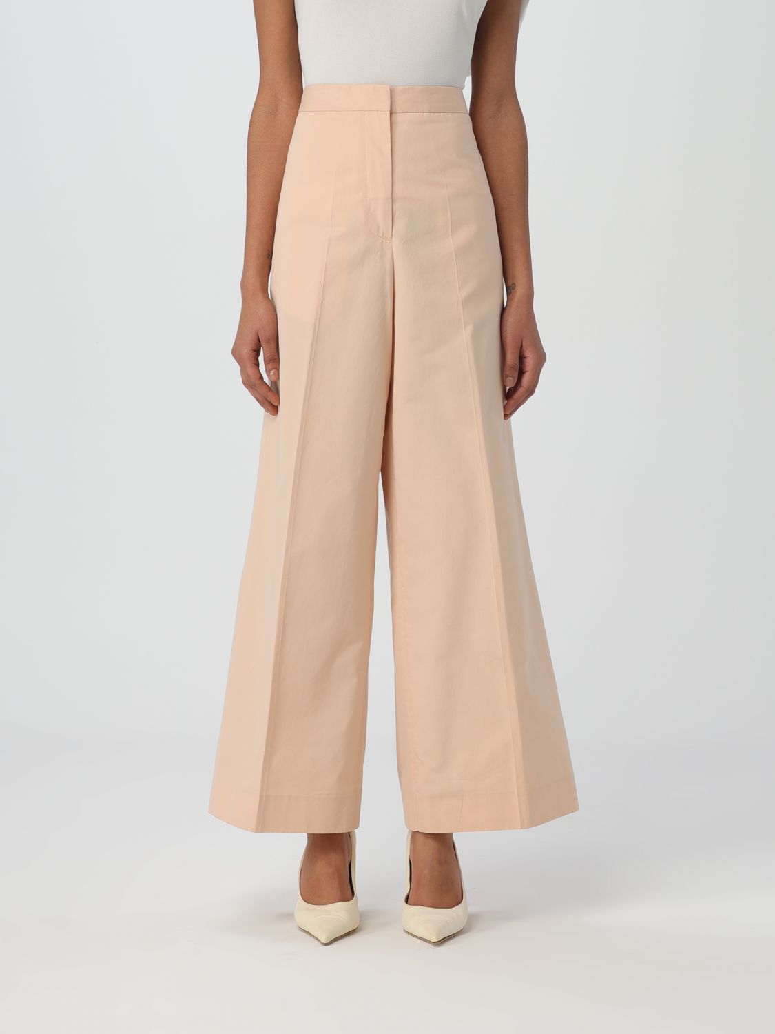 Fabiana Filippi Trousers FABIANA FILIPPI Woman colour Blush Pink