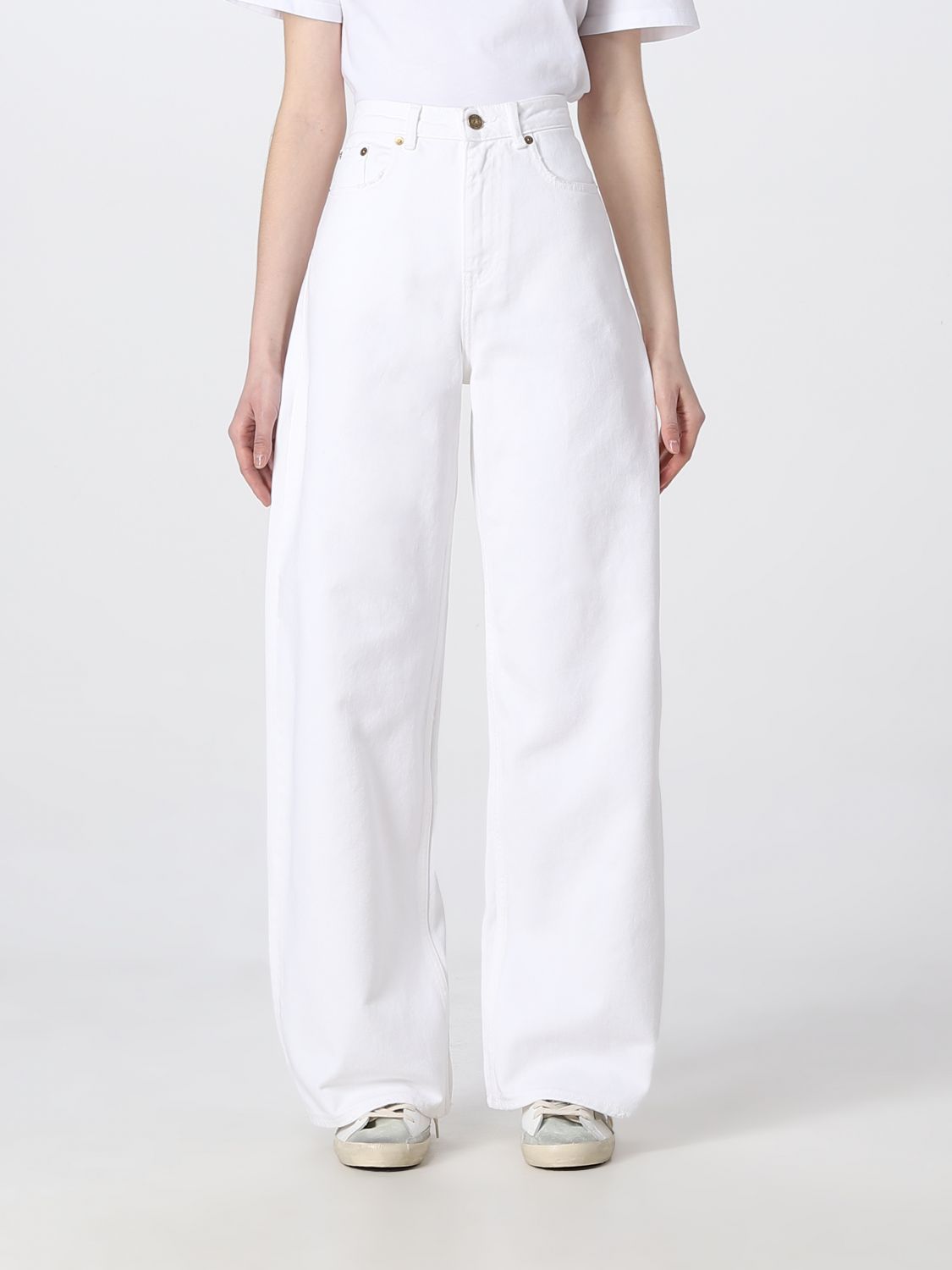 Golden Goose Jeans GOLDEN GOOSE Woman colour White