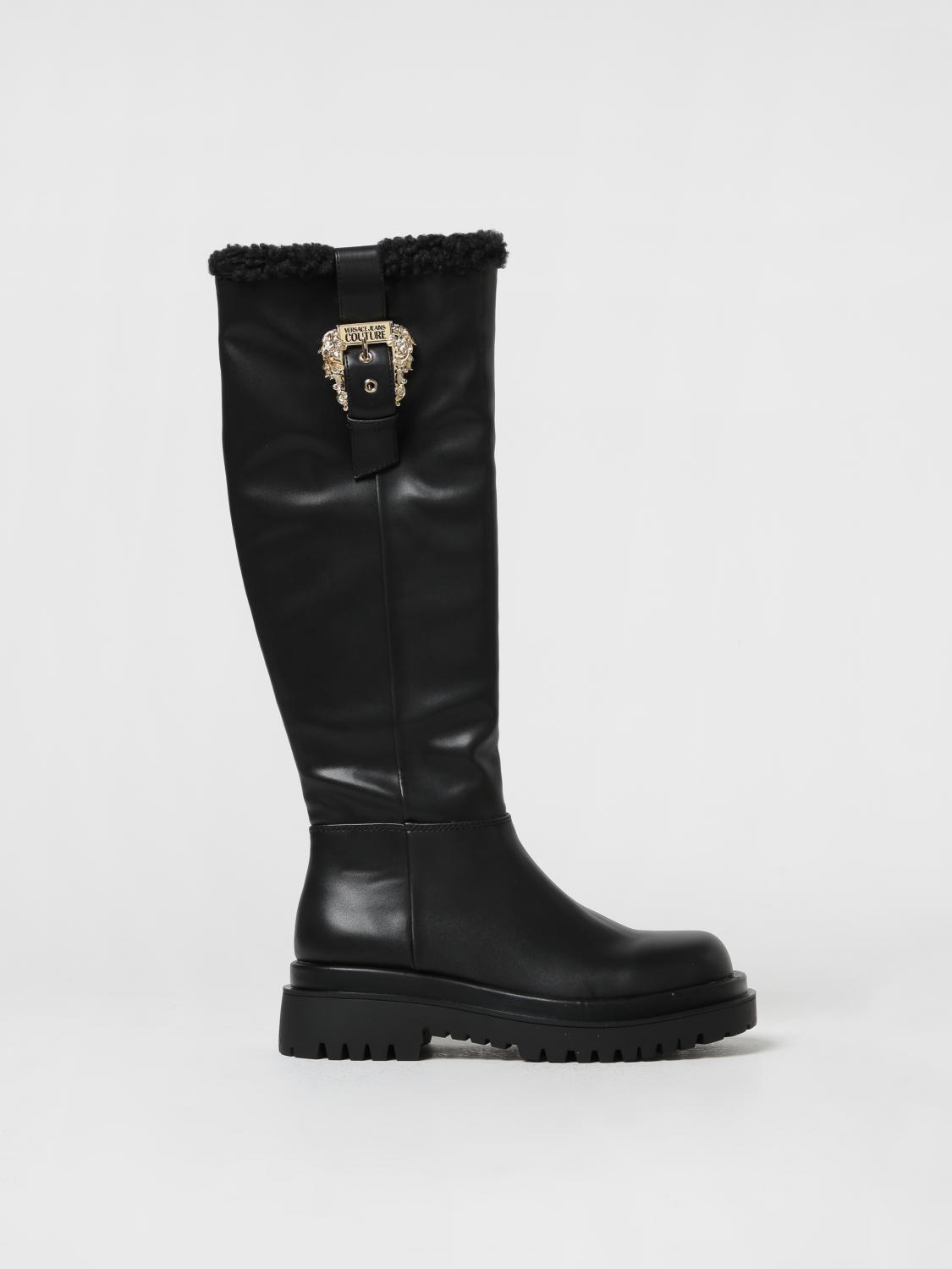 Versace Jeans Couture Boots VERSACE JEANS COUTURE Woman colour Black