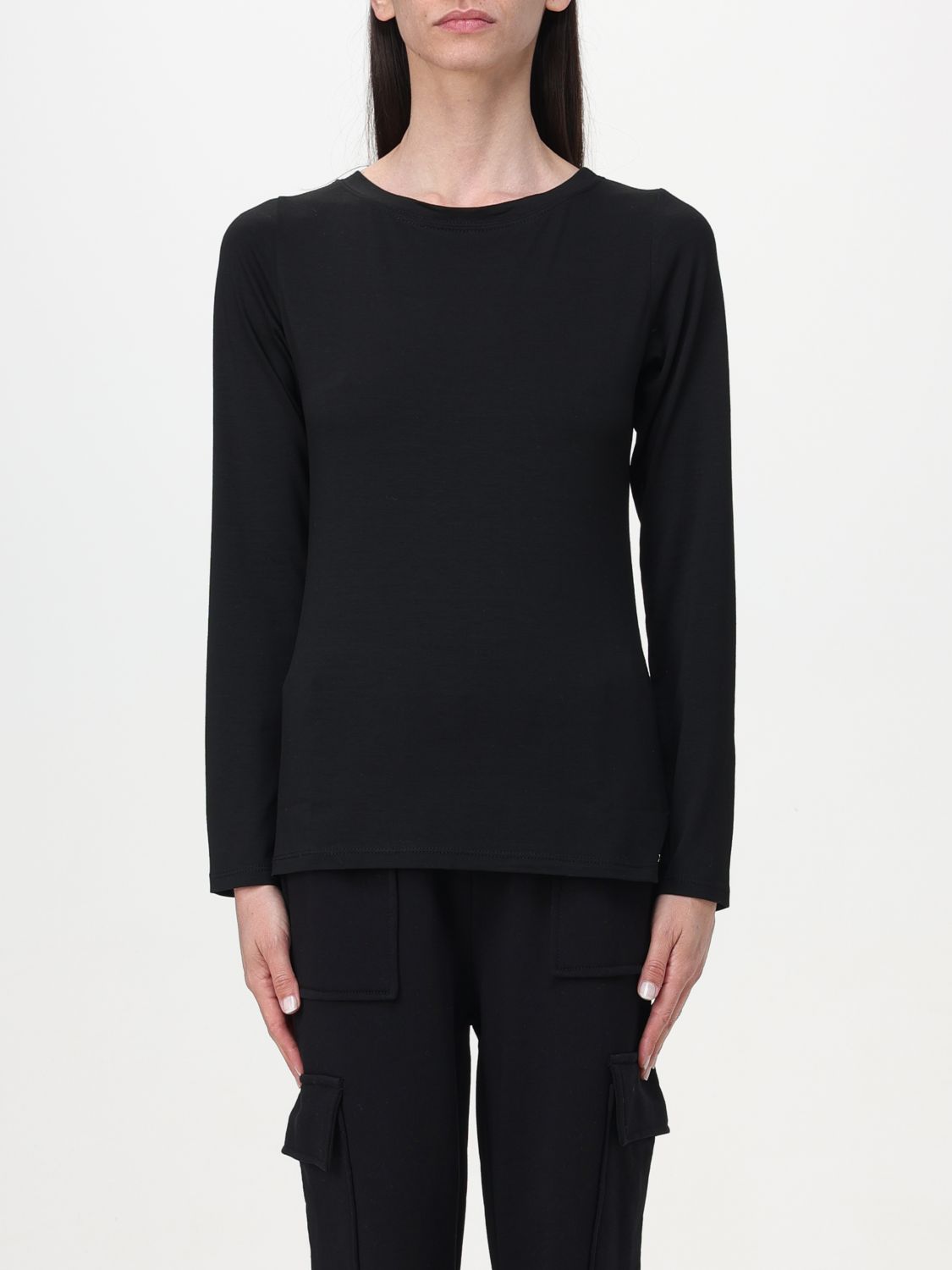 Kaos Sweatshirt KAOS Woman colour Black