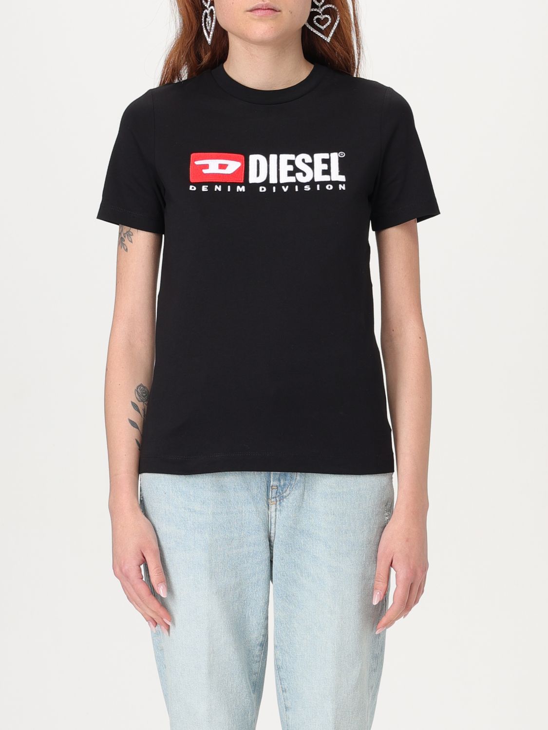 Diesel T-Shirt DIESEL Woman color Black