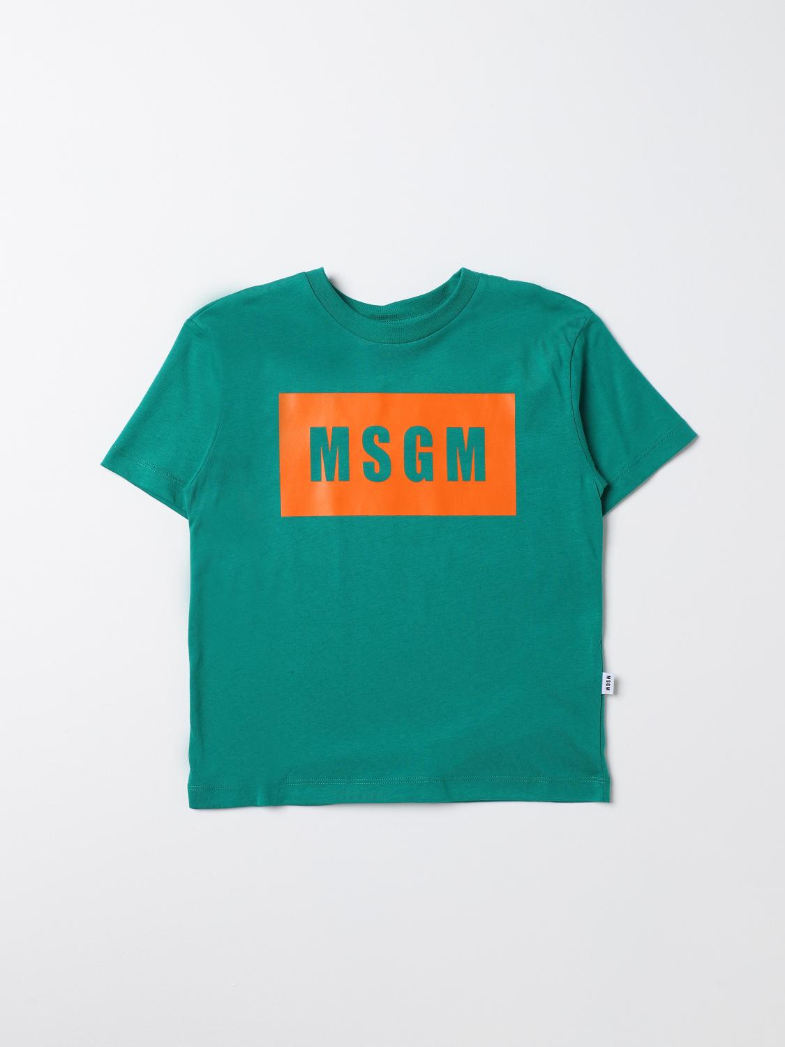 Msgm Kids T-Shirt MSGM KIDS Kids colour Green