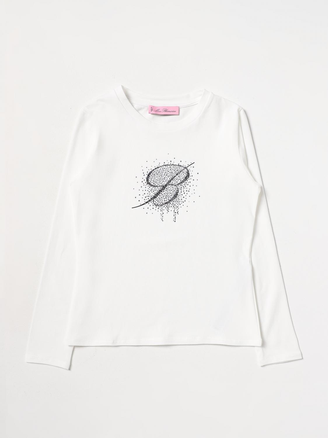 Miss Blumarine T-Shirt MISS BLUMARINE Kids colour White