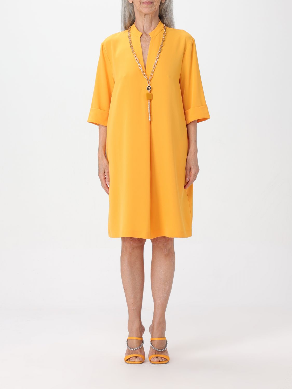 Hanita Dress HANITA Woman colour Orange