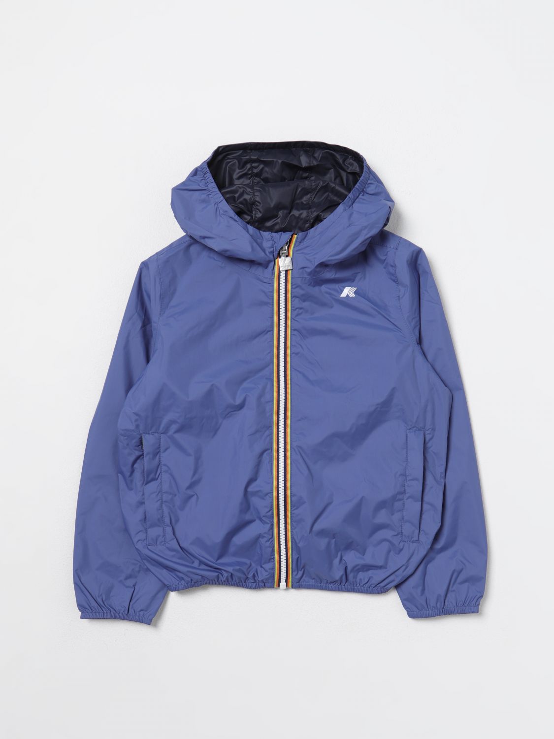 K-Way Jacket K-WAY Kids colour Cobalt