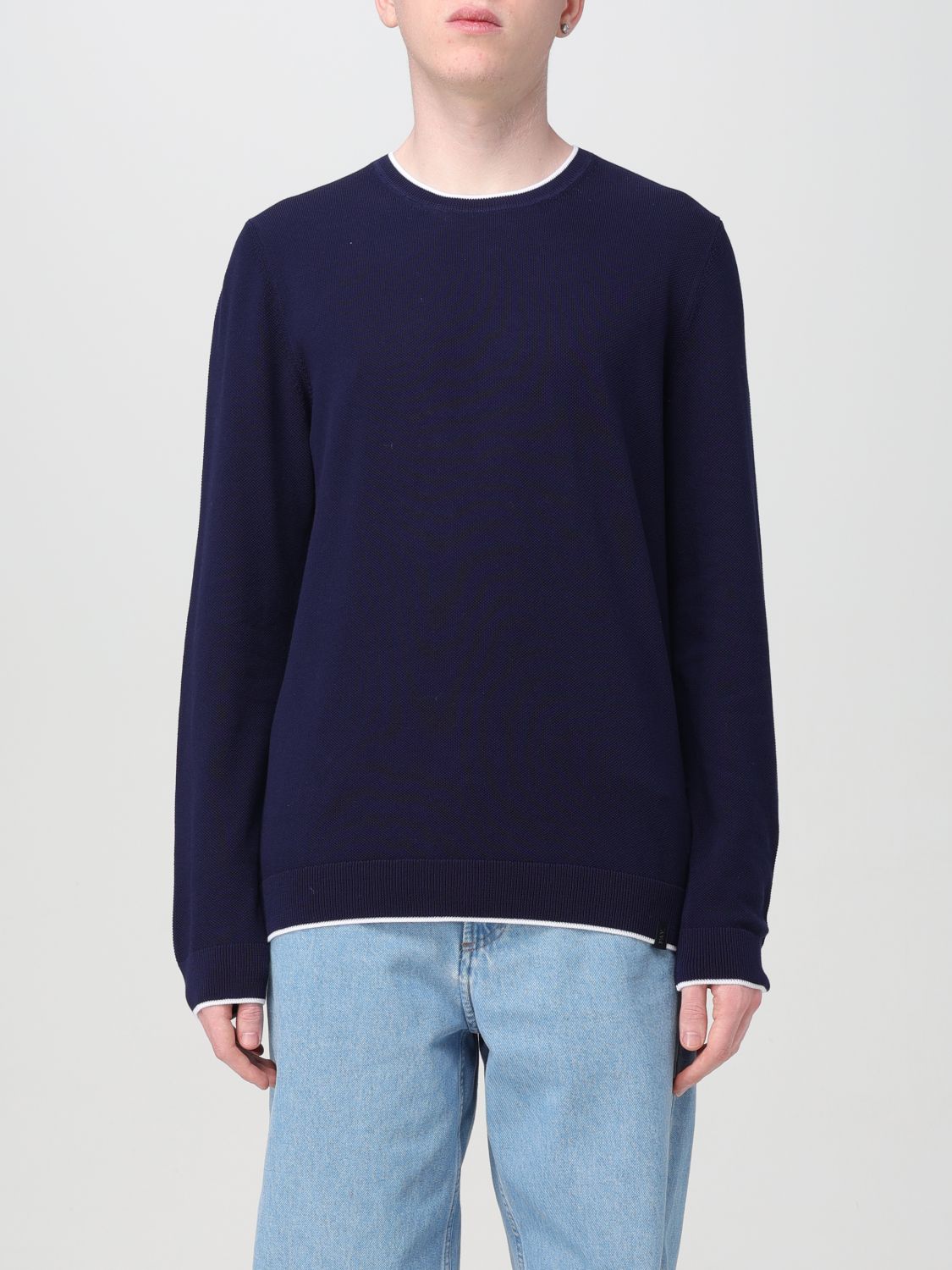 Fay Jumper FAY Men colour Royal Blue