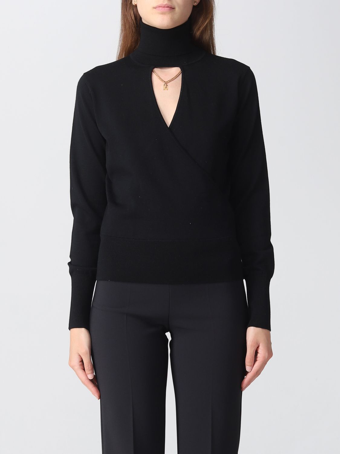 Elisabetta Franchi Jumper ELISABETTA FRANCHI Woman colour Black