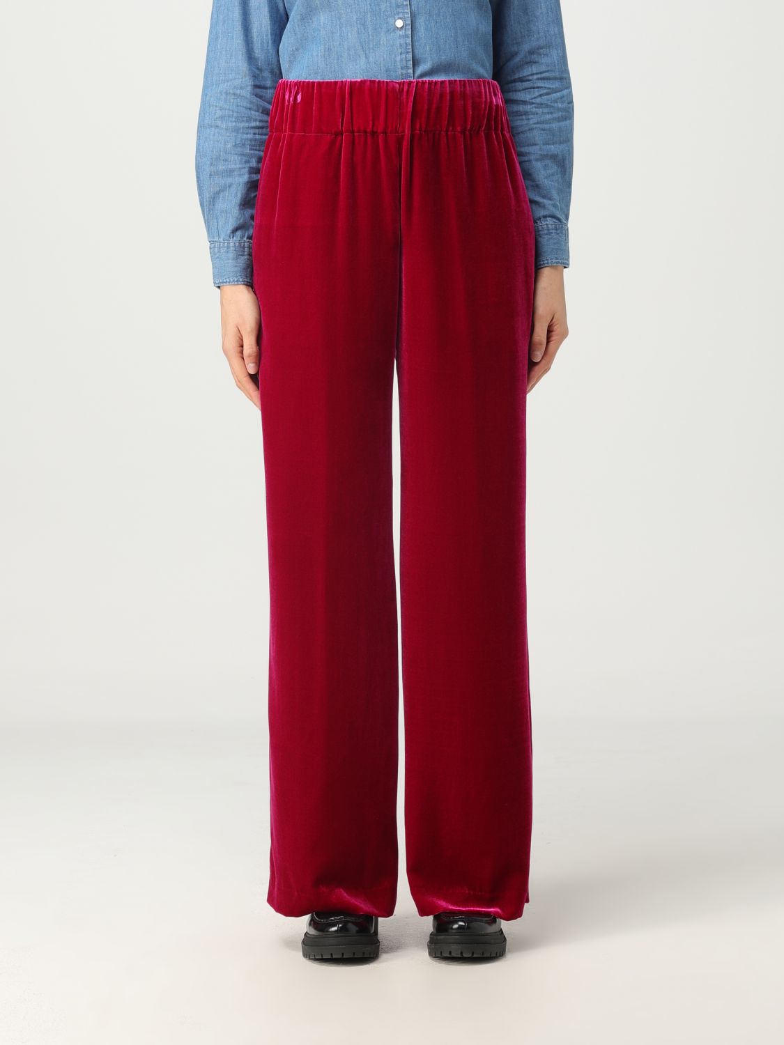 Aspesi Trousers ASPESI Woman colour Red